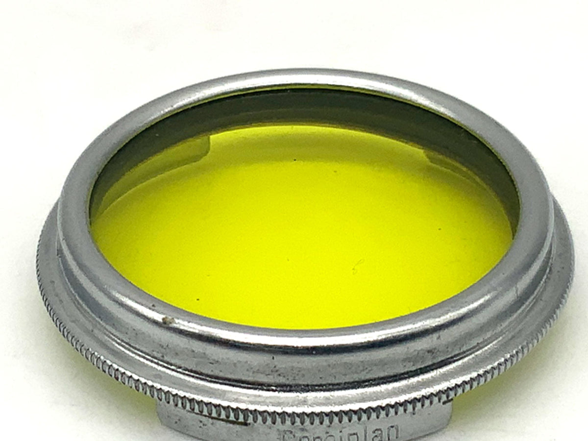 Ceneiplan Farbfilter gelb/yellow Steckfilter Slip On Filter 30mm Kreisförmig