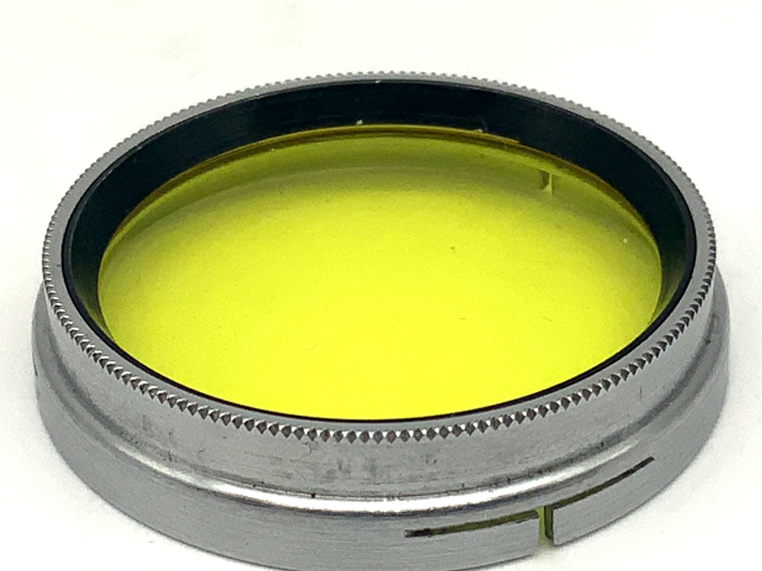 Farbfilter gelb/yellow Steckfilter Slip On Filter 30mm Kreisförmig