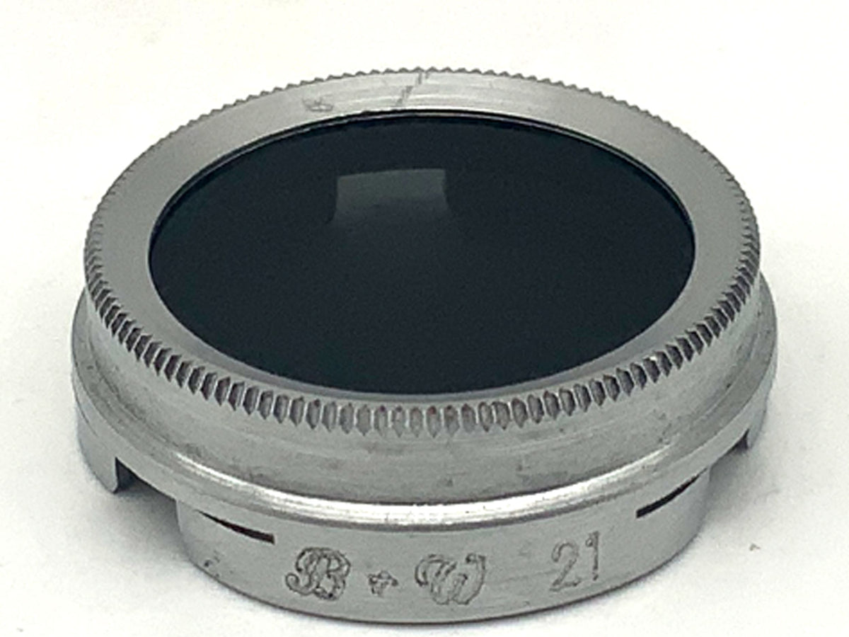 B+W gray filter, slip-on filter, 21mm circular