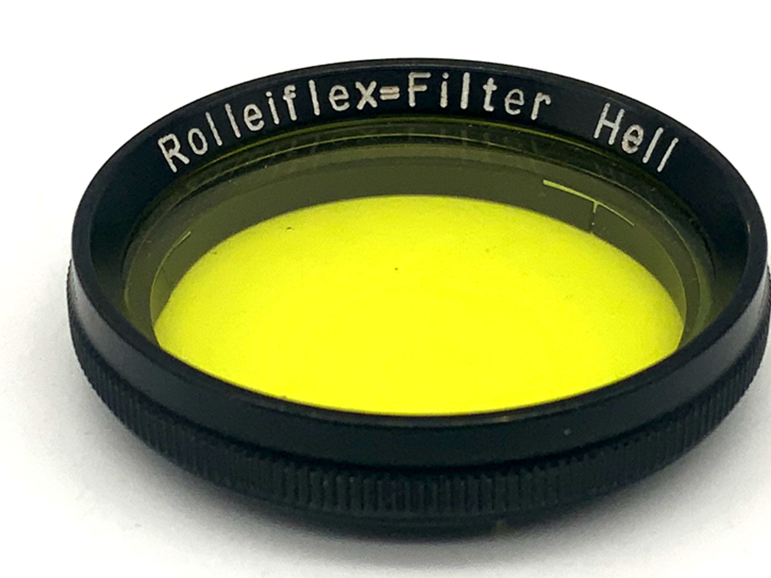 Rollei Farbfilter Rolleiflex gelbhell/light yellow Steckfilter Slip On 28mm