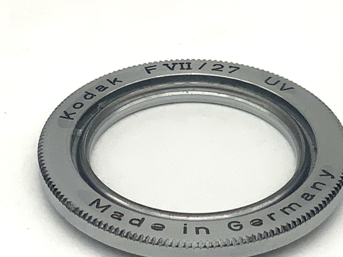 Filtre Kodak UV F VII/27, filetage circulaire de 27 mm