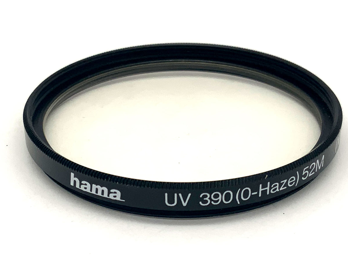 Hama UV UV 390(0-Haze) 52M (XIX) Filter 52mm Kreisförmig Filtergewinde