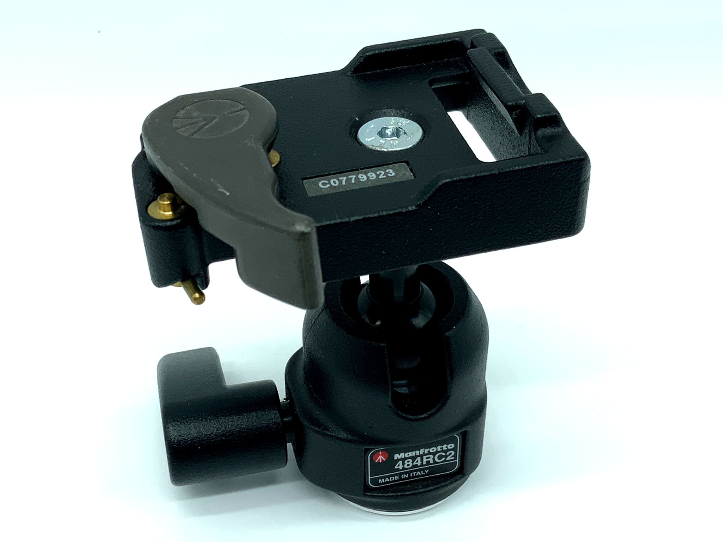 Manfrotto 484RC2 Stativkopf schwarz Mini Kugelkopf ohne Platte