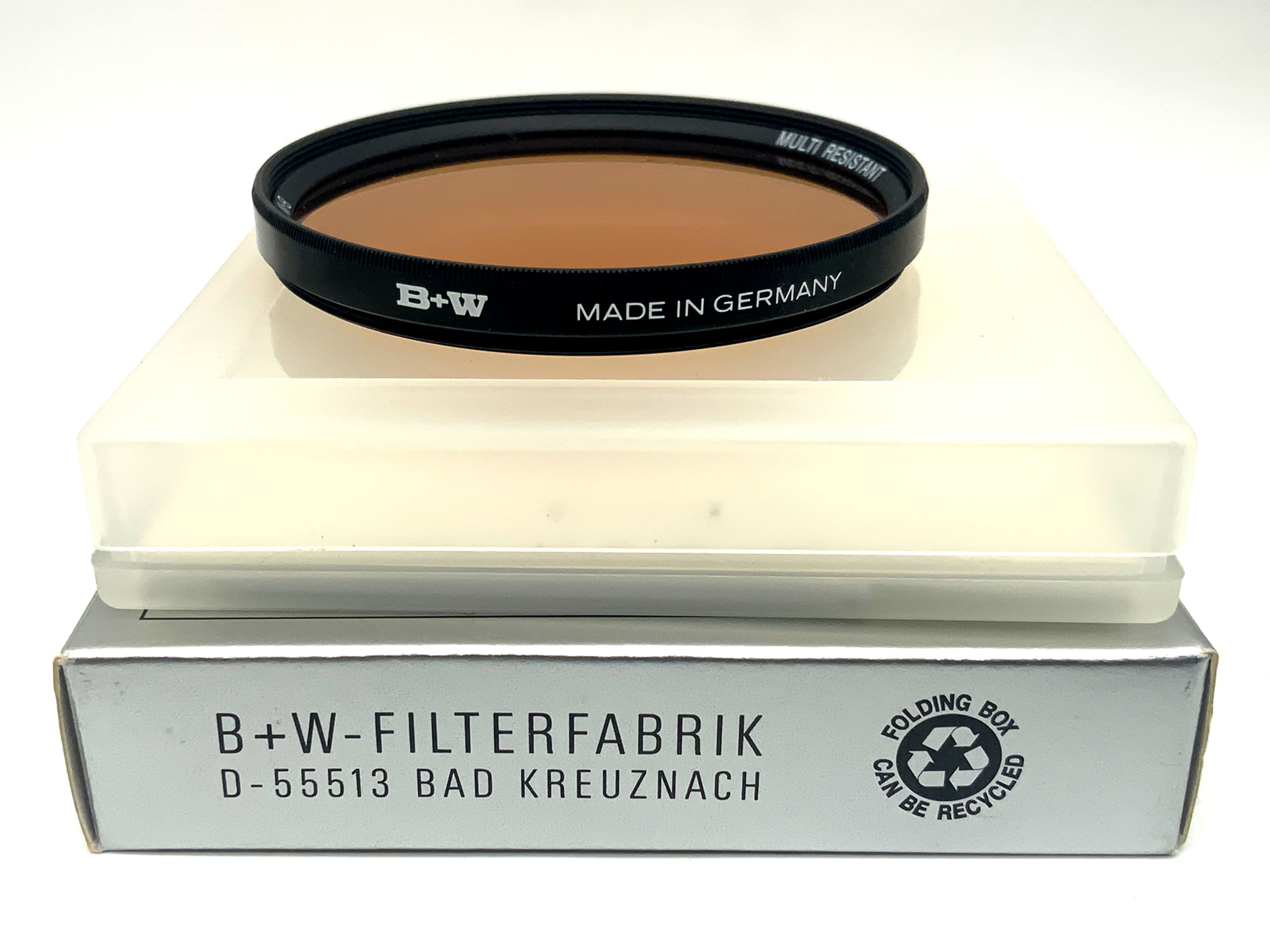 B+W Korrekturfilter 67E KR 12 2x Multi Resistant in OVP Filter 67mm