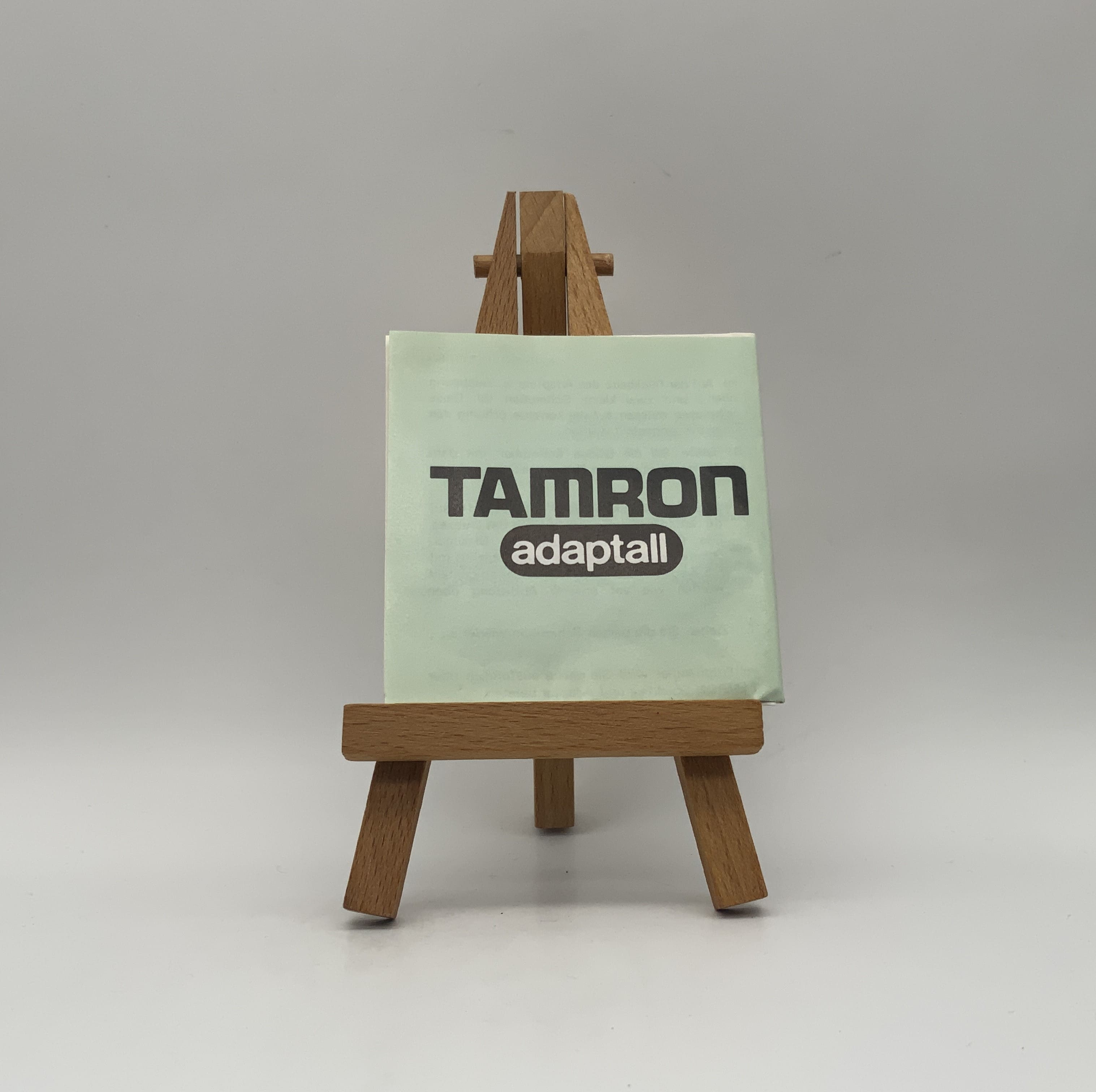 Manuel d'utilisation Tamron Adaptall (allemand)