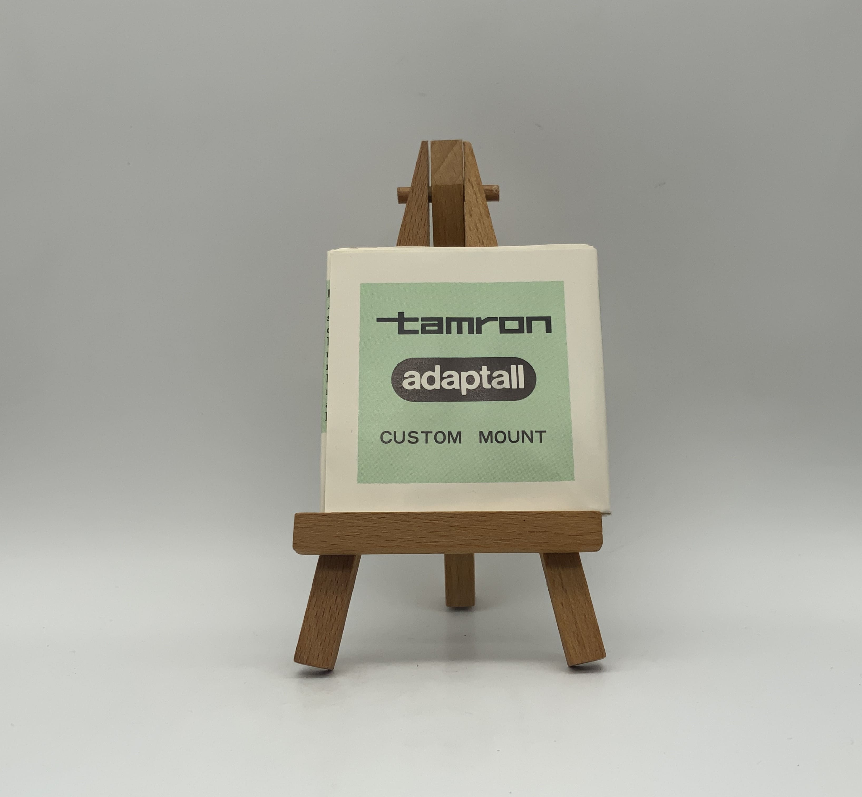 Manuel d'utilisation du support personnalisé Tamron Adaptall (allemand)