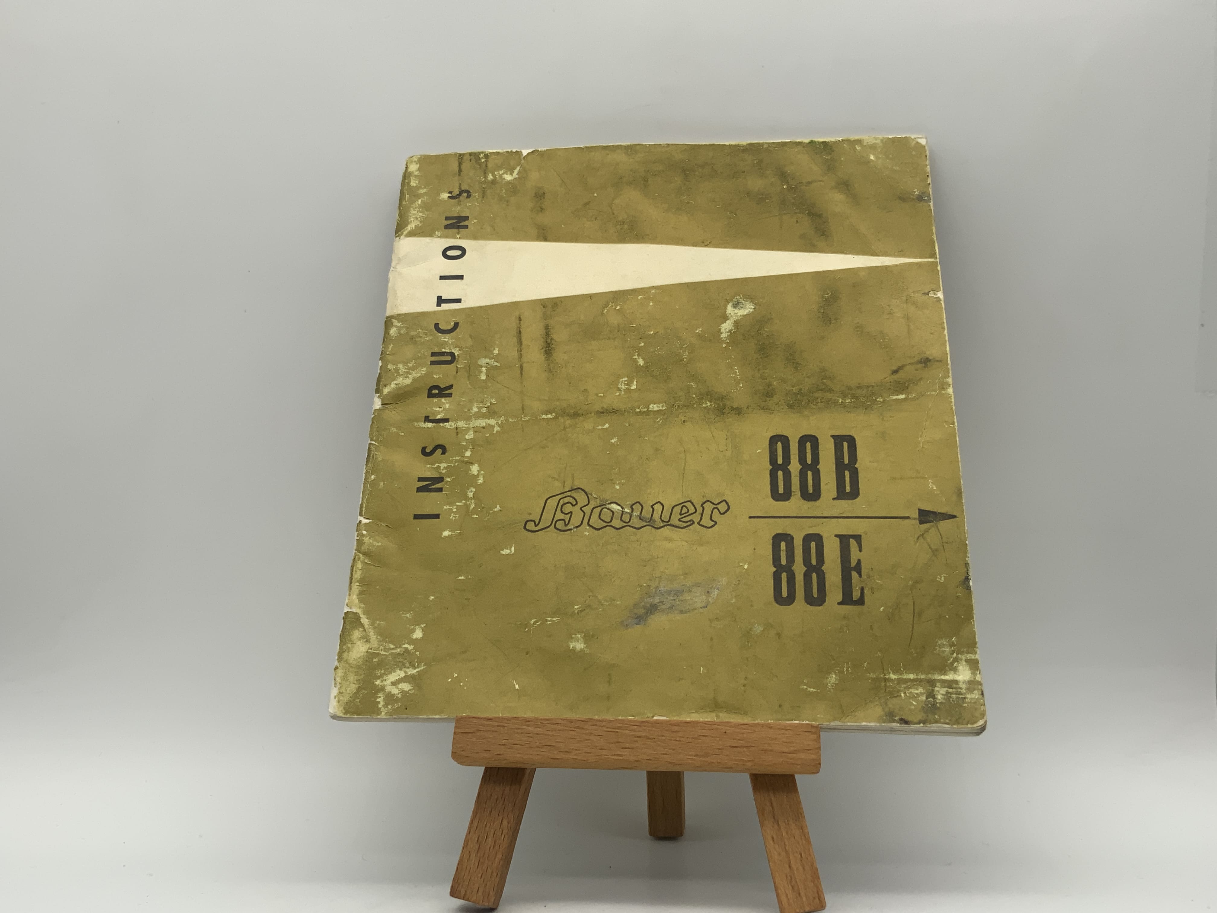 Instructions d'utilisation Bauer 88B / 88E (anglais)