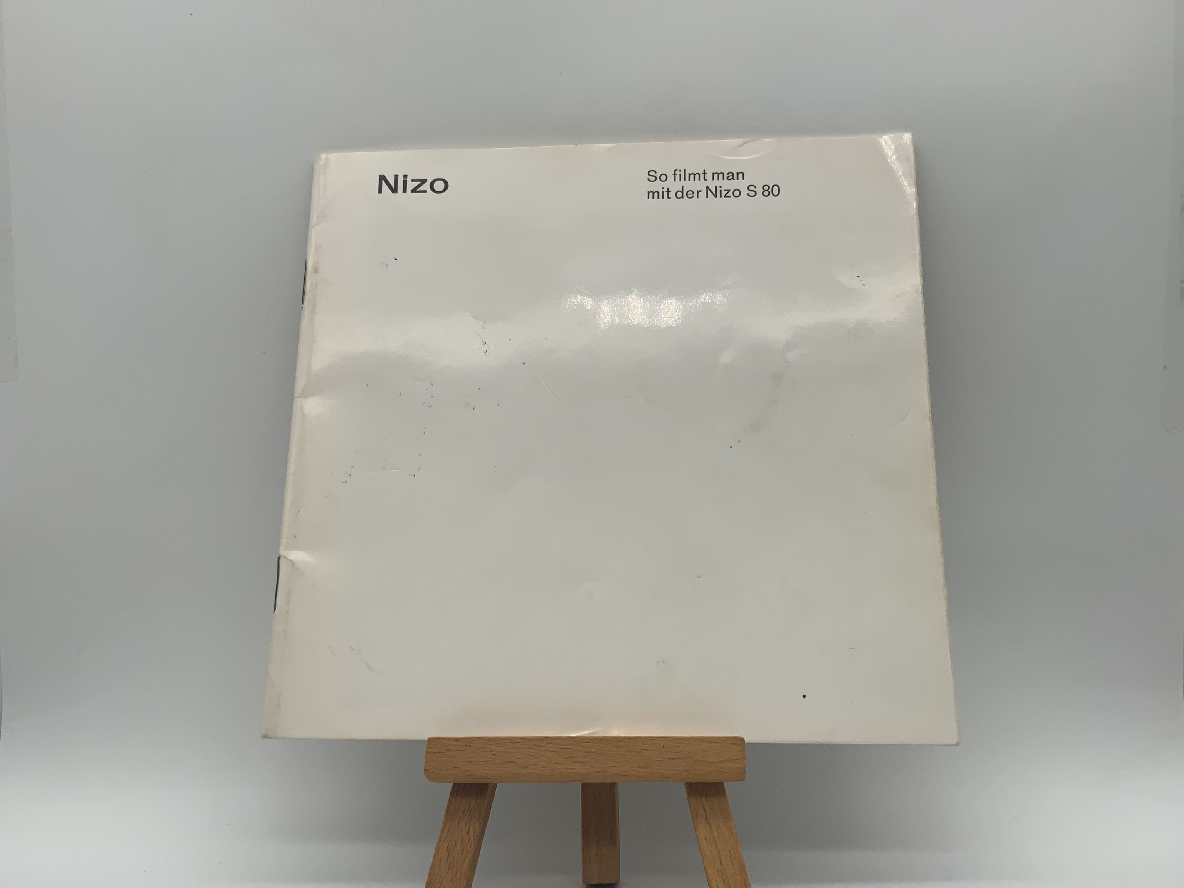 Braun S80 : Comment filmer avec le Nizo S 80 ? Manuel d’utilisation (allemand)