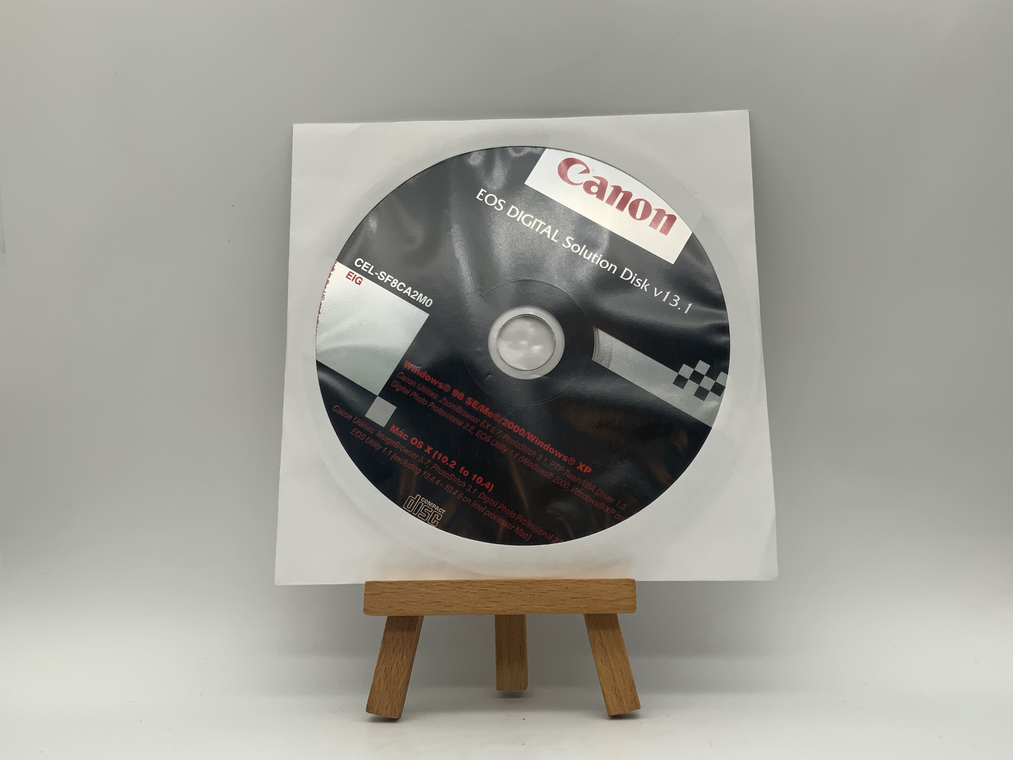 Manuel d'utilisation du disque de solutions numériques Canon EOS v13.1 CEL-SF8CA2M0 (anglais)