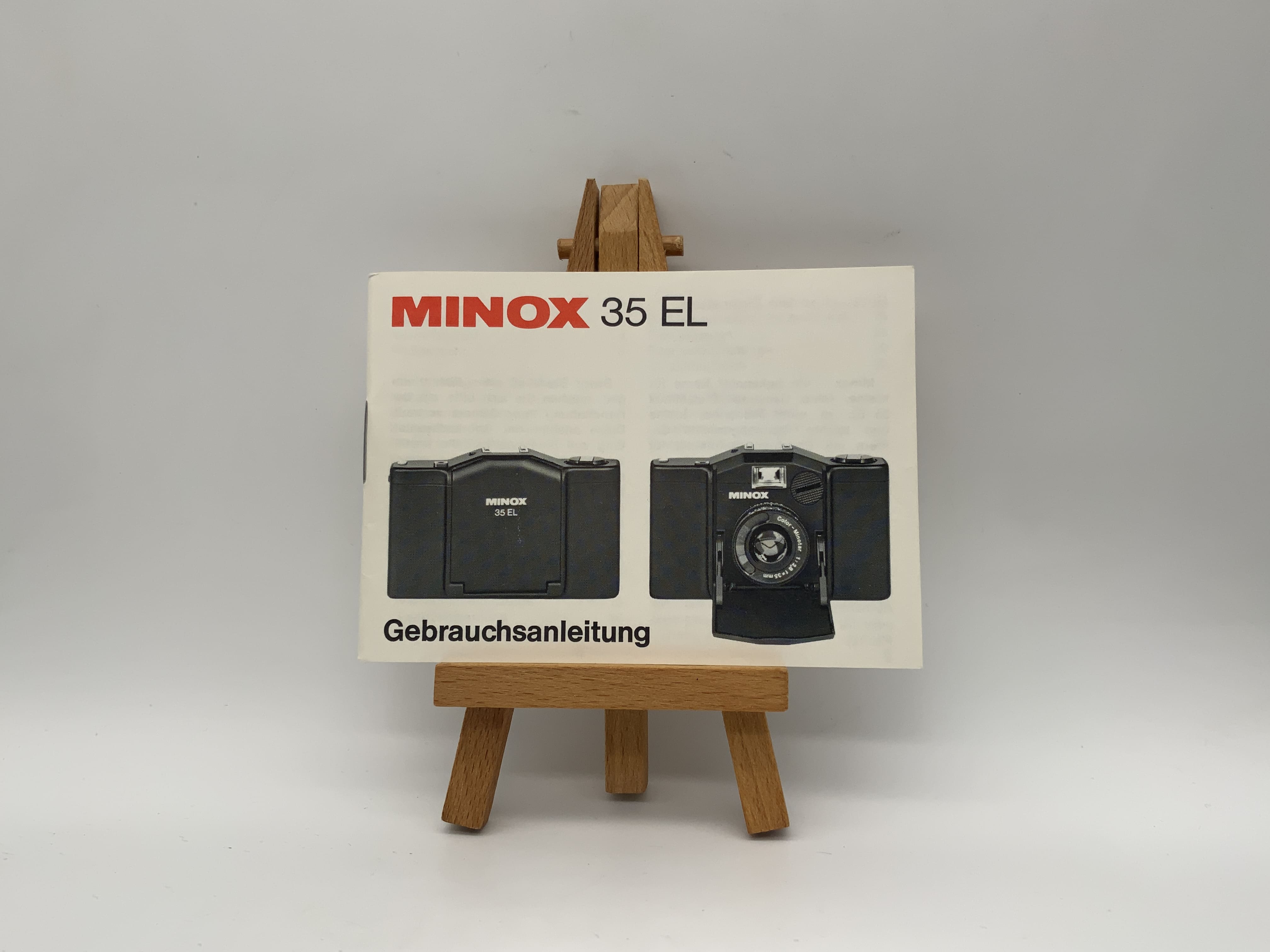 Minox Minox 35 El Gebrauchsanleitung Bedienungsanleitung Deutsch