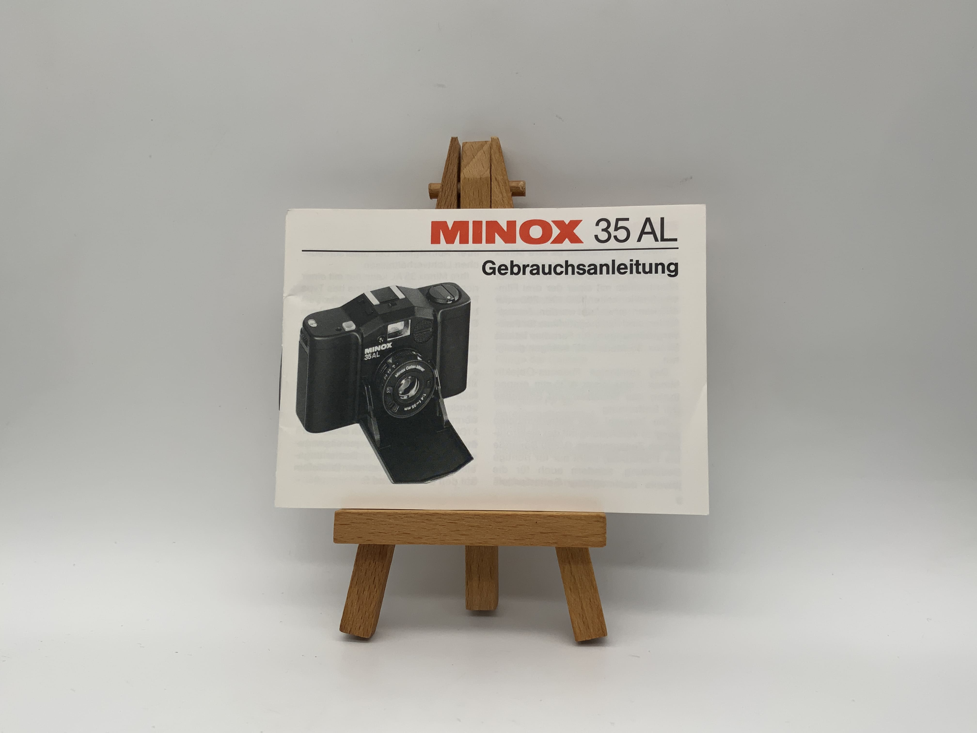 Minox Minox 35 AL Gebrauchsanleitung Bedienungsanleitung Deutsch