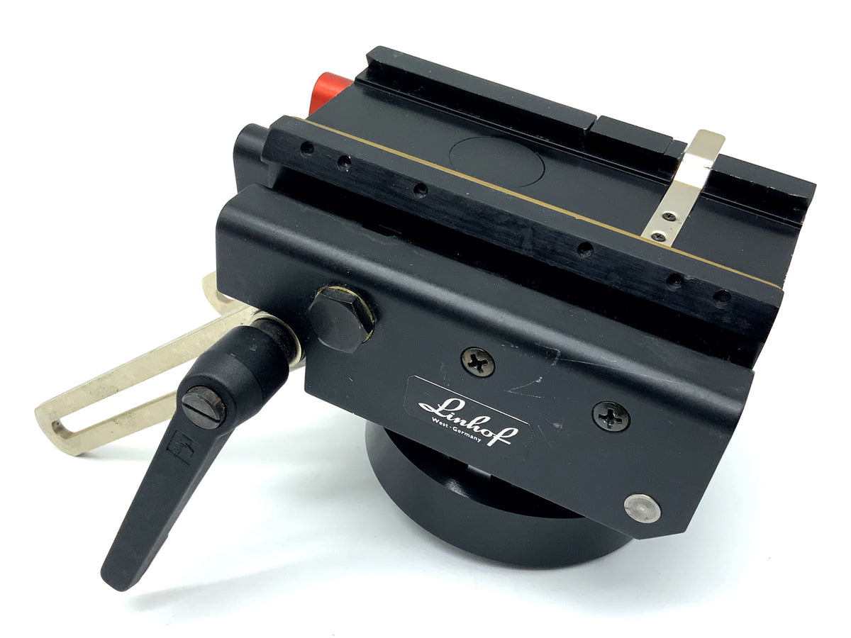 Linhof Levelling Pan Tilt Head 90 Tripod Head Black Gimbal Levelling Head 90