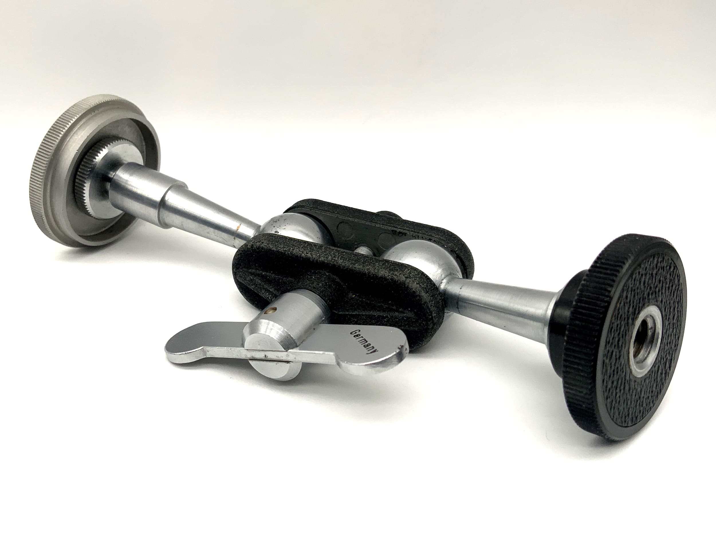 Linhof Doppelkugel Gelenkkopf Stativkopf grau