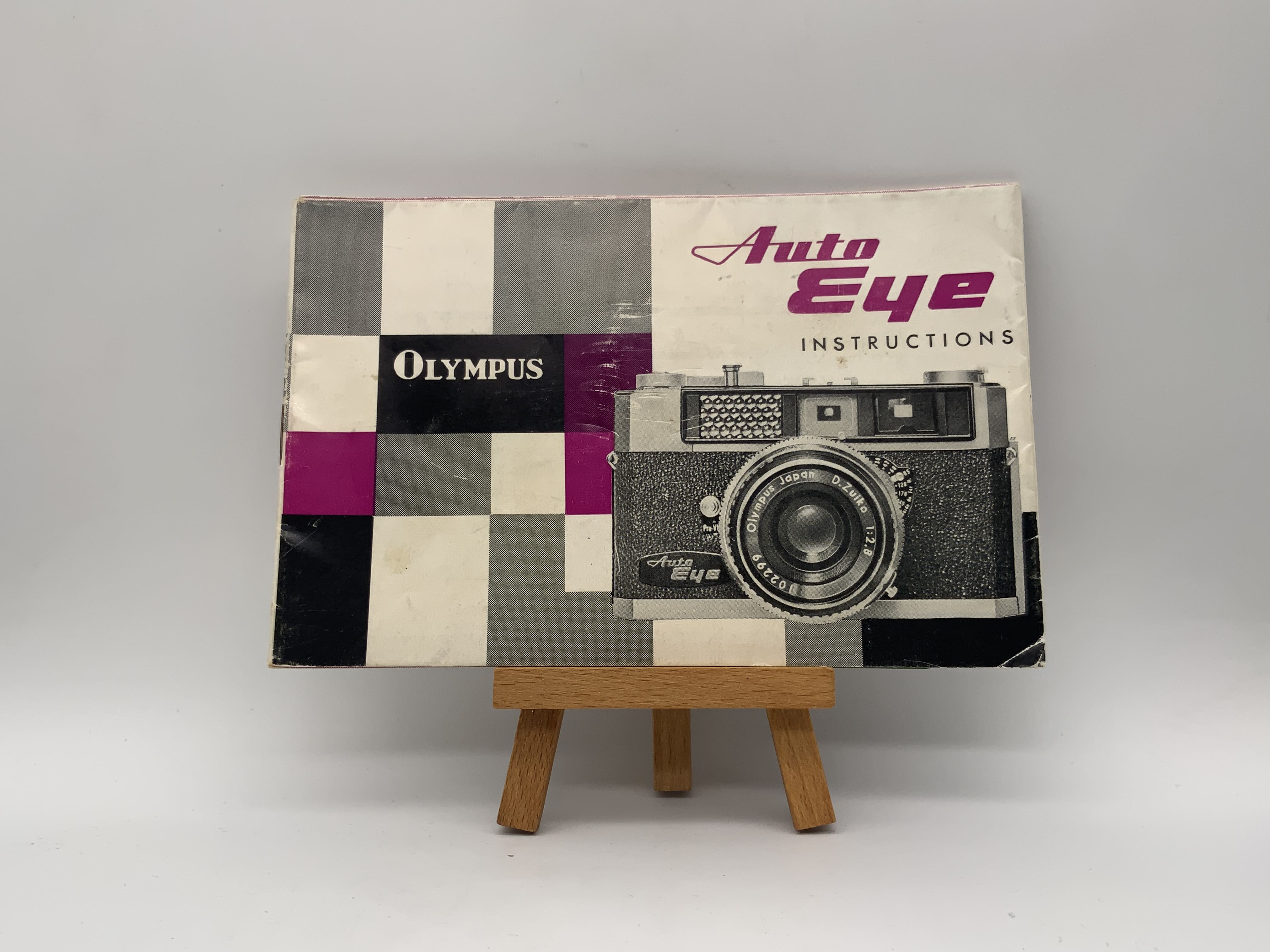 Olympus Auto Eye Bedienungsanleitung Englisch