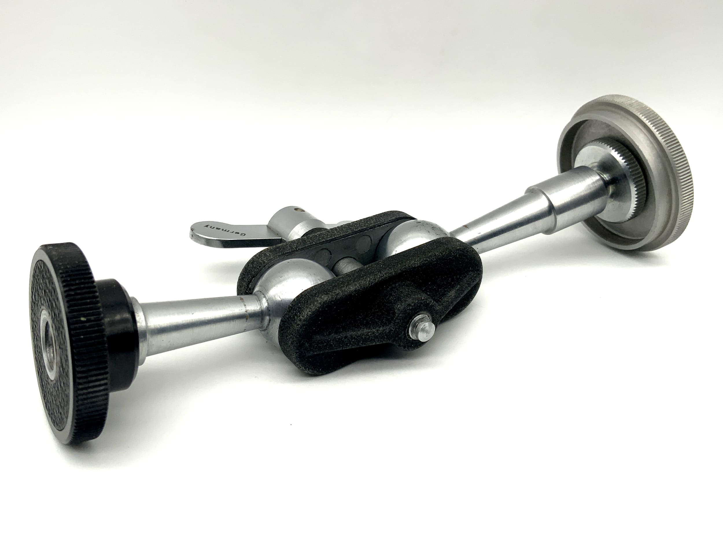 Linhof Doppelkugel Gelenkkopf Stativkopf grau