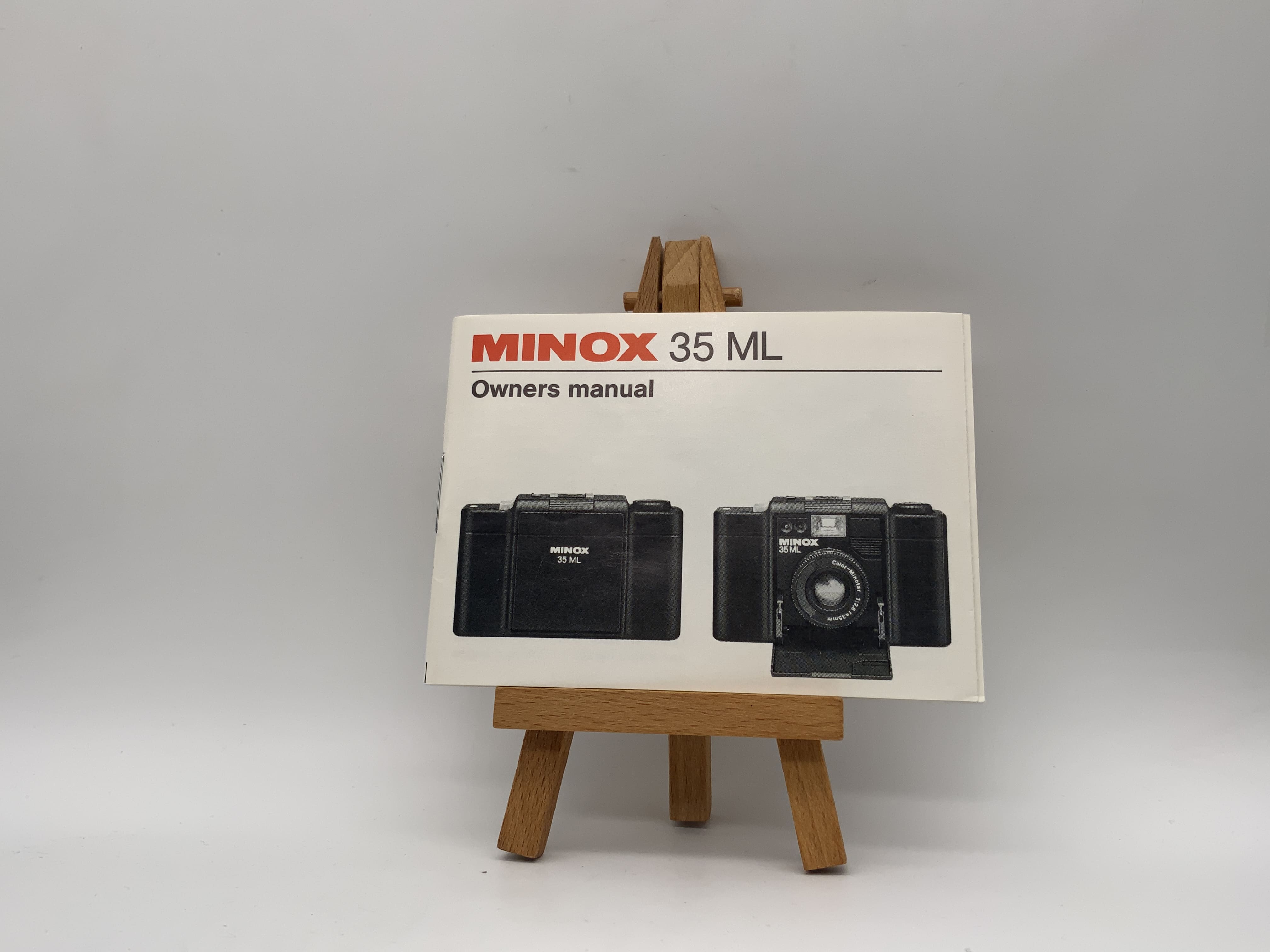 Minox Minox 35 ML Bedienungsanleitung Englisch