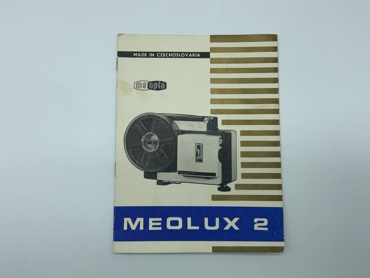 Meopta Meolux 2 Typ 85114 Bedienungsanleitung Deutsch