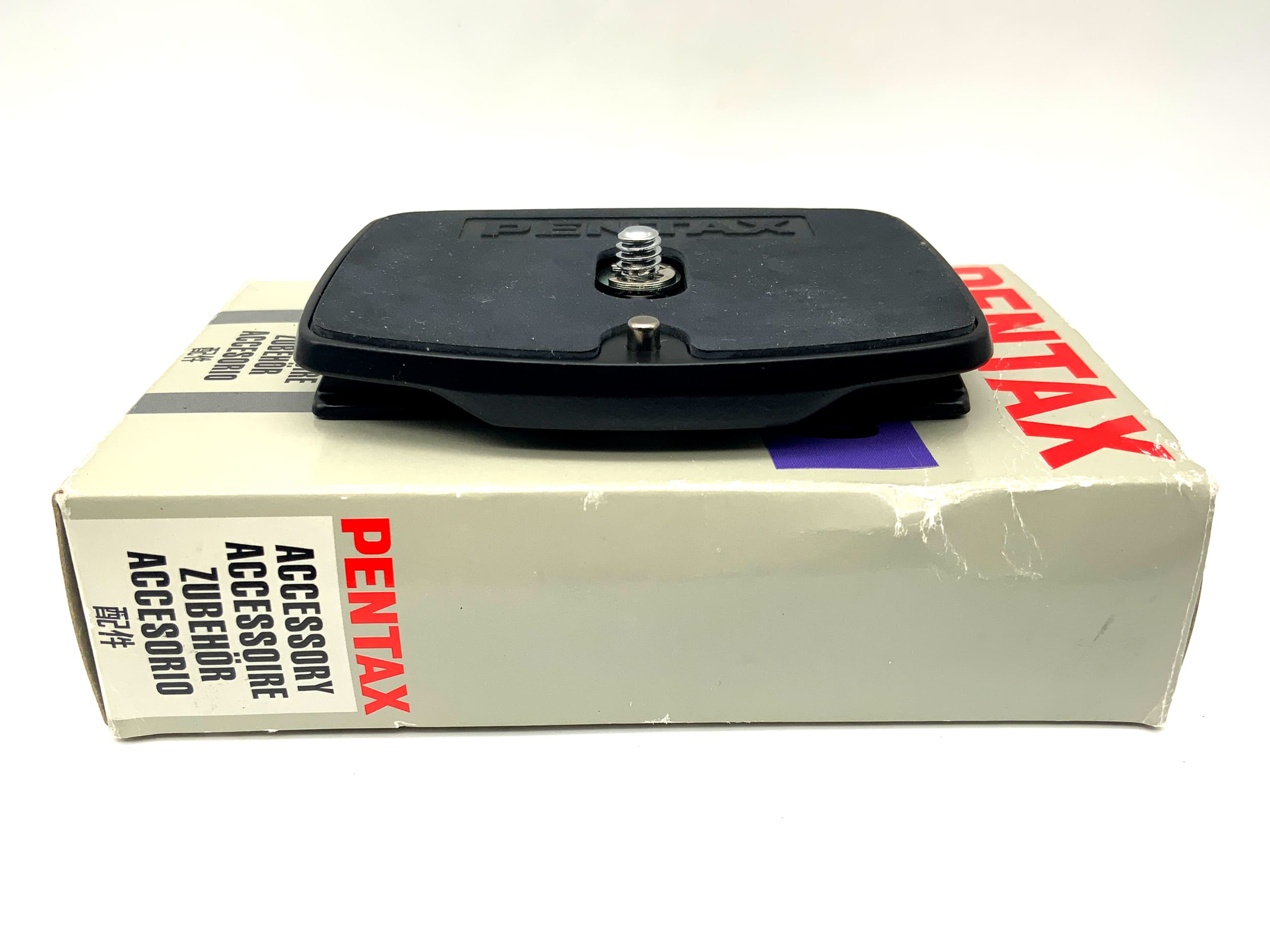 Pentax QS-20 Quick Shoe Adapter schwarz Schnellwechselplatte in OVP