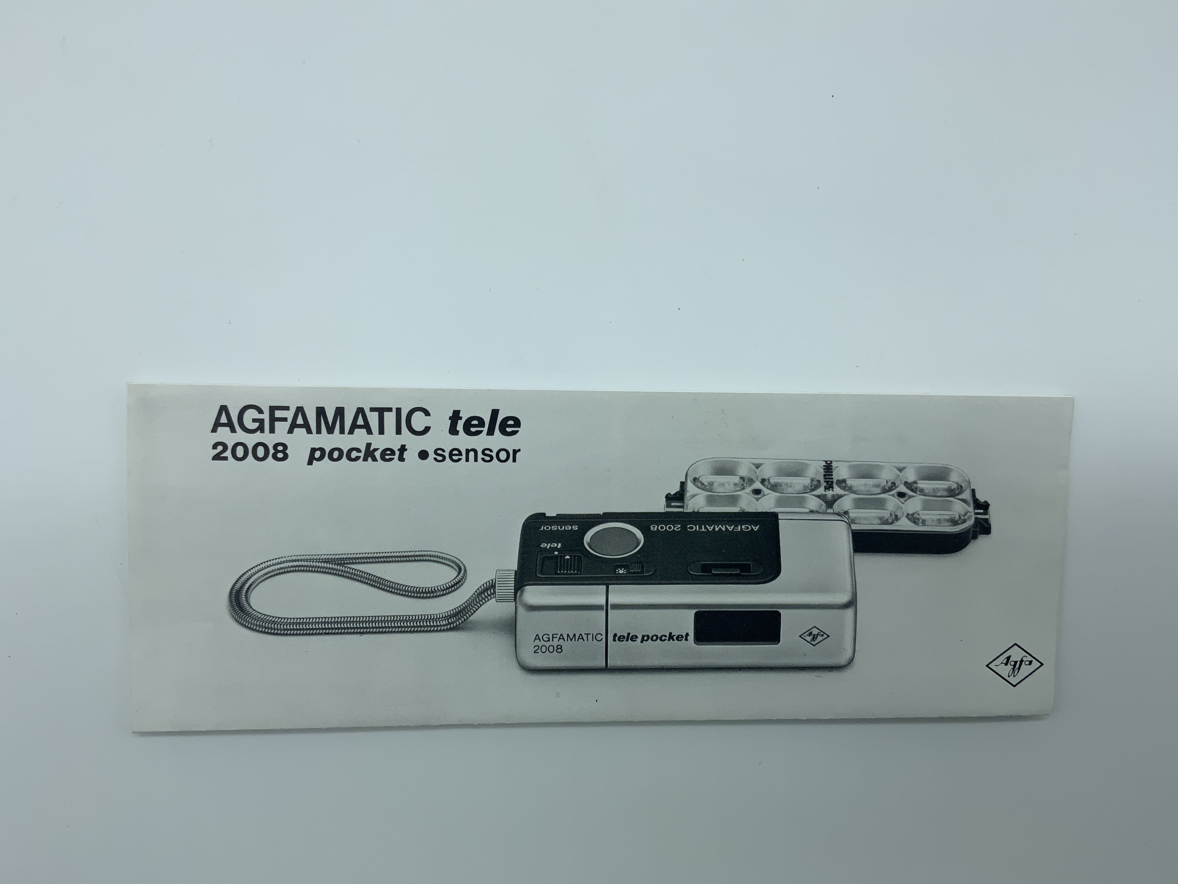Agfa Agfamatic tele 2008 pocket sensor Bedienungsanleitung Deutsch