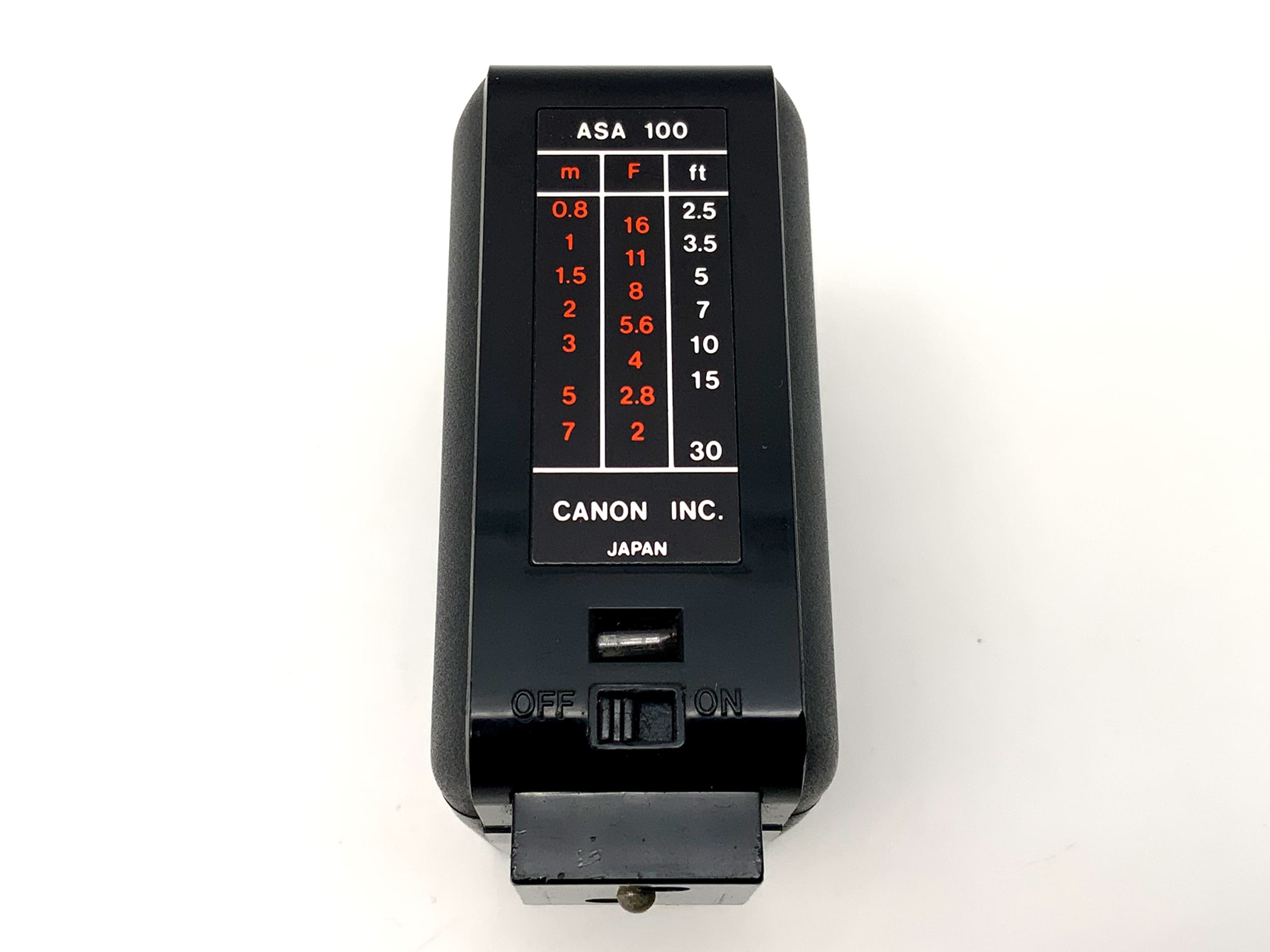 Canon Canolite ED Blitzgerät Mittelkontakt universal Kamera Blitz Flash