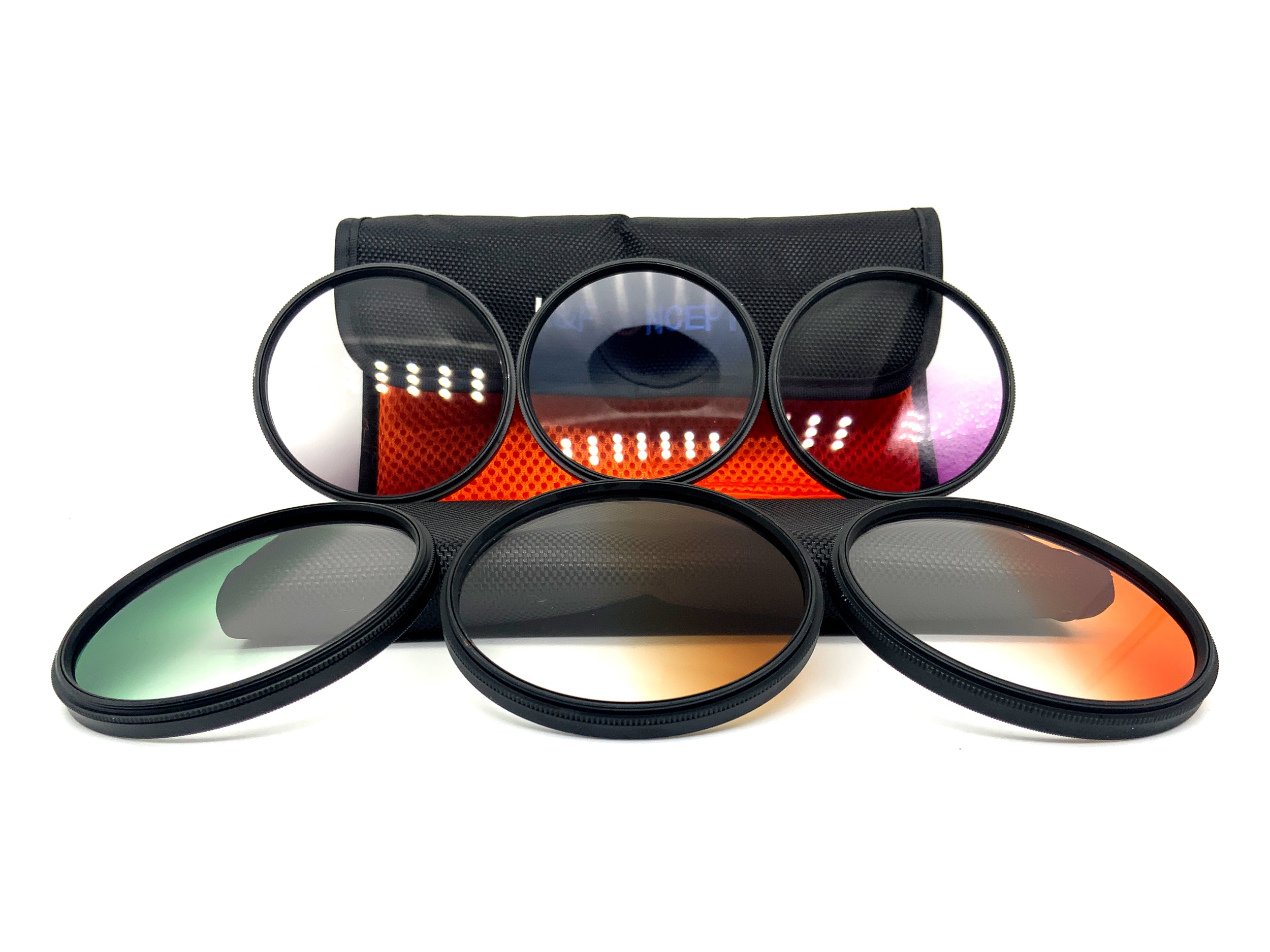 K&F Concept 6x Filter Digital HD Slim G-Purple/Orange/Blue/Brown/Grey/Green 77mm