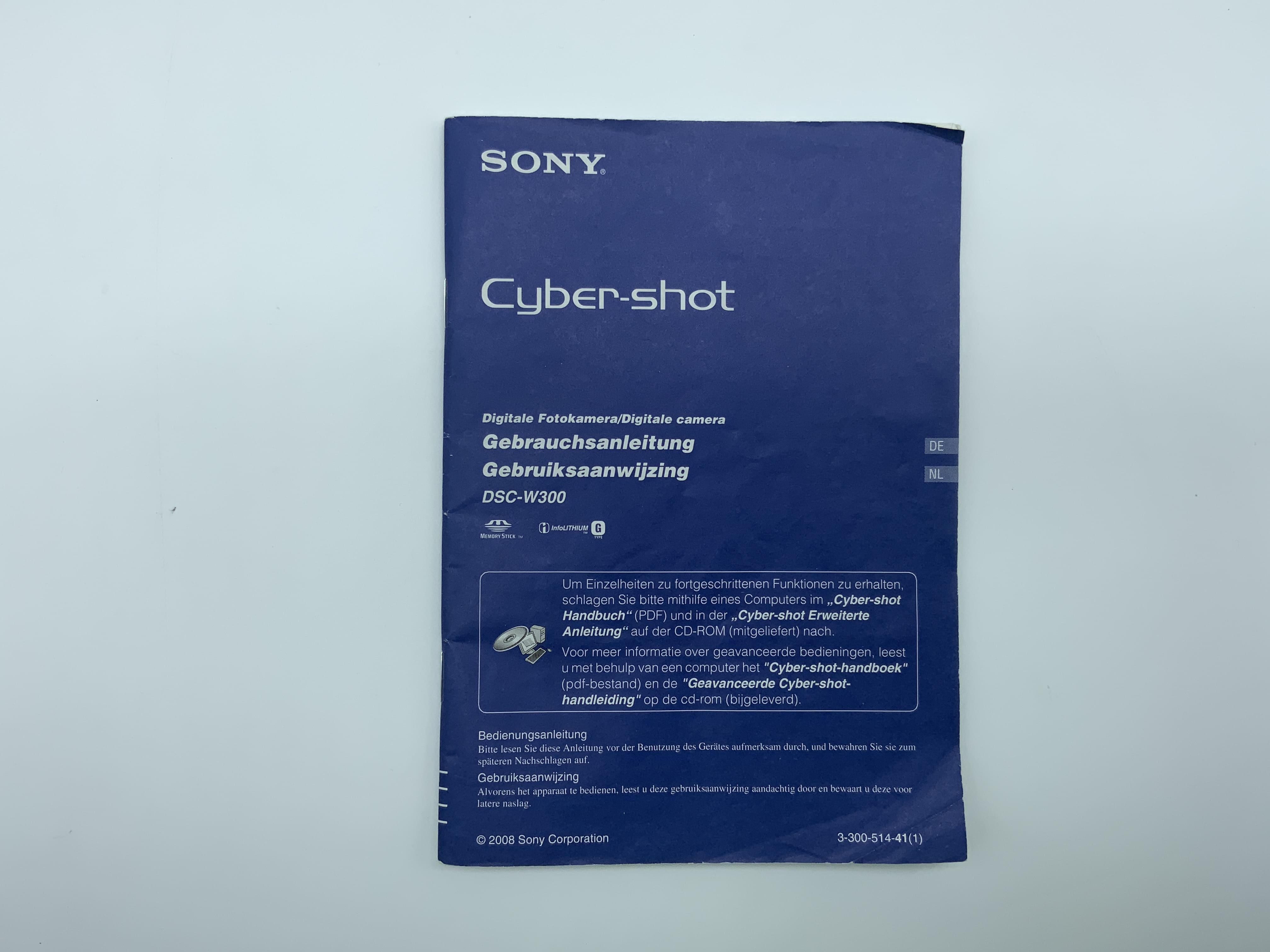 Sony Cybershot Bedienungsanleitung Deutsch