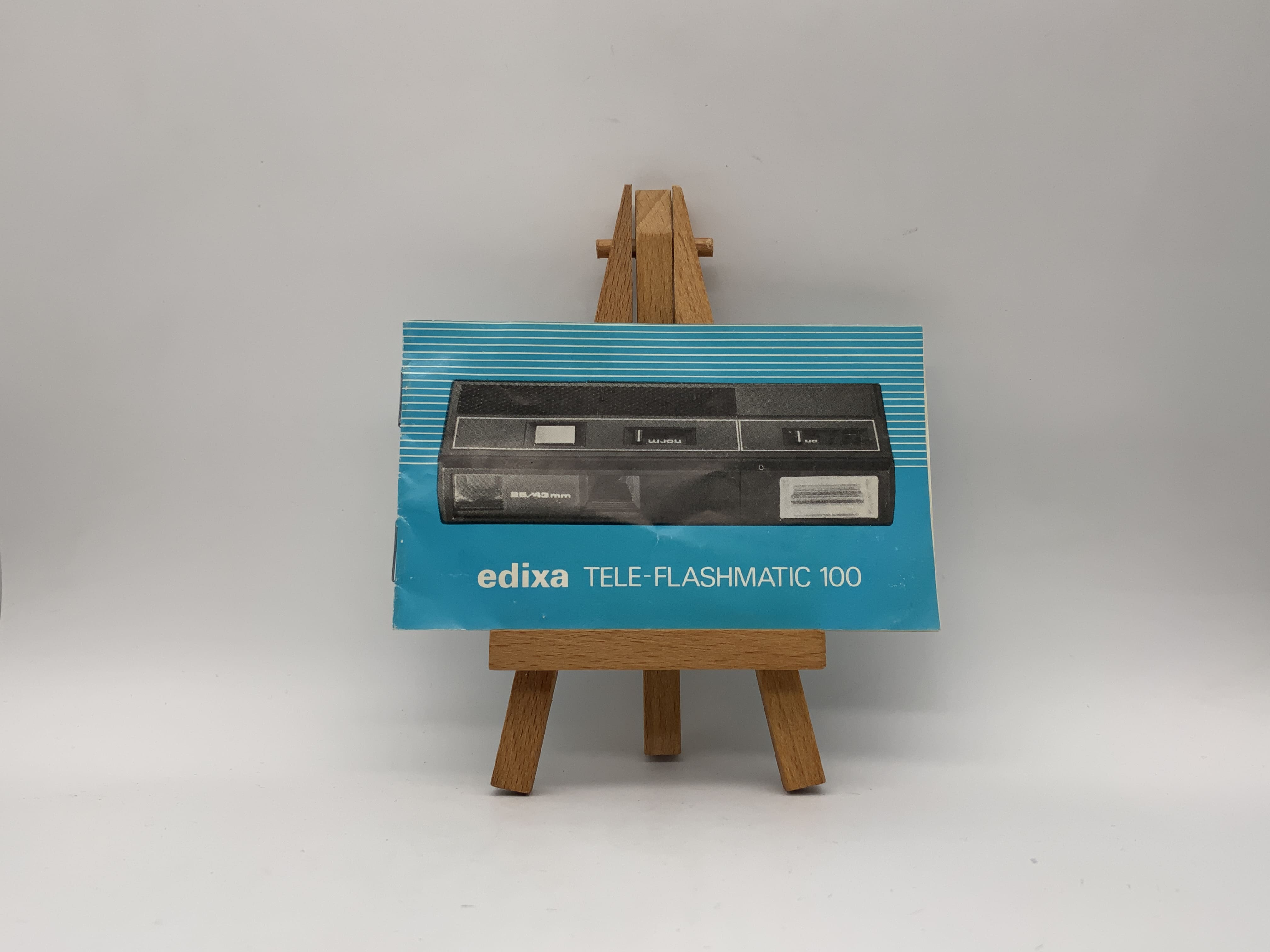 Edixa Tele Flashmatic 100 Bedienungsanleitung Deutsch