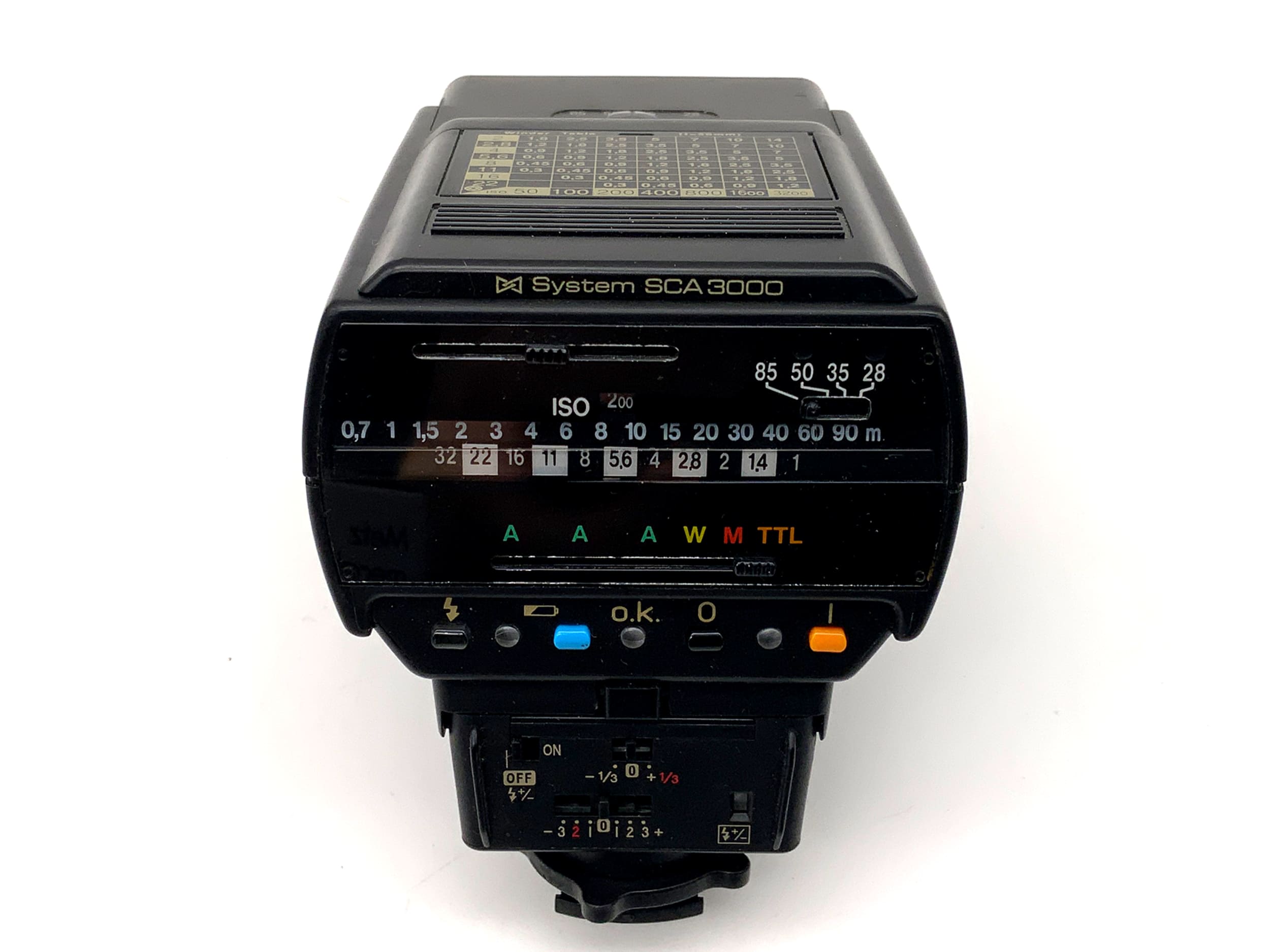 Metz mecablitz 32 Z-2 Blitzgerät SCA 3501 in OVP für Leica R Modelle Blitz Flash