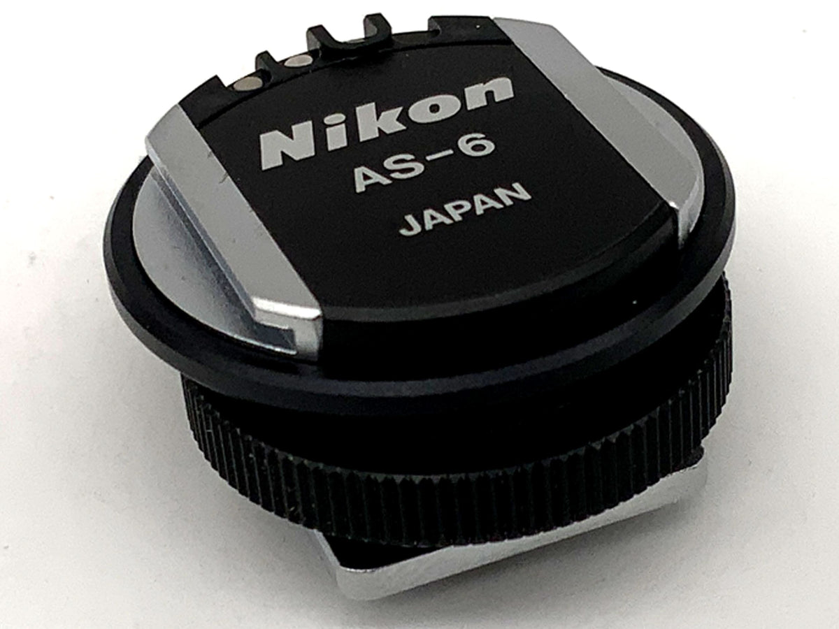 Nikon Blitzschuh Adapter Flash Unit AS-6 für FM FE Hotshoe Blitzadapter