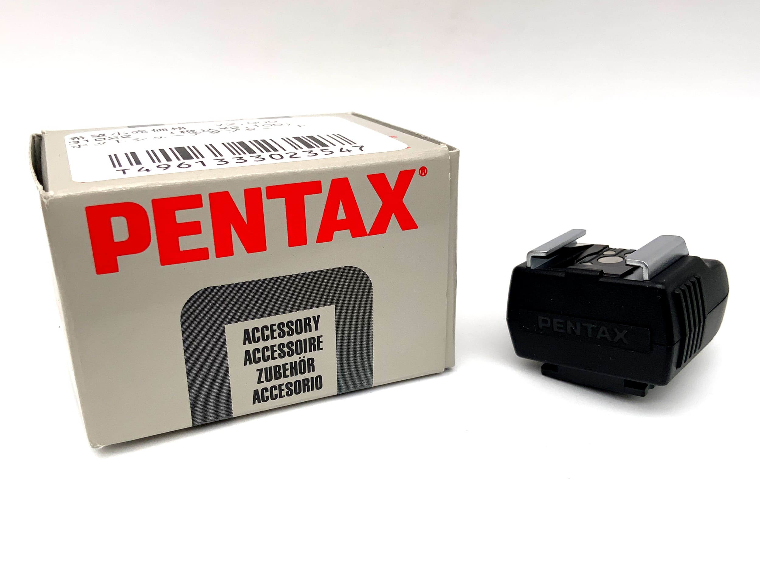 Adaptateur de griffe porte-accessoires Pentax, adaptateur de flash, support de flash dans son emballage d'origine