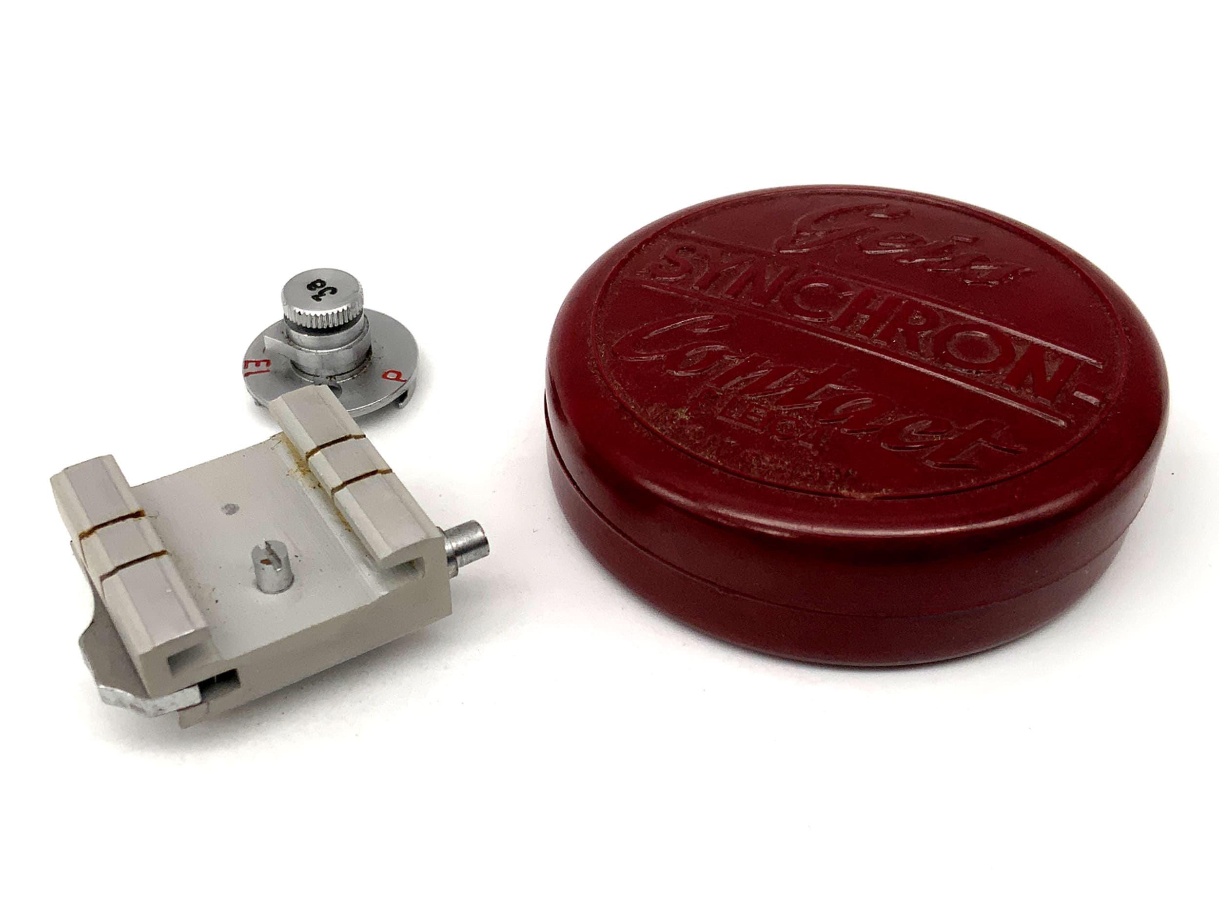 Geiss Kontakt Synchro für Leica IIIa Blitzschuh Hotshoe Blitzadapter Blitzhalter