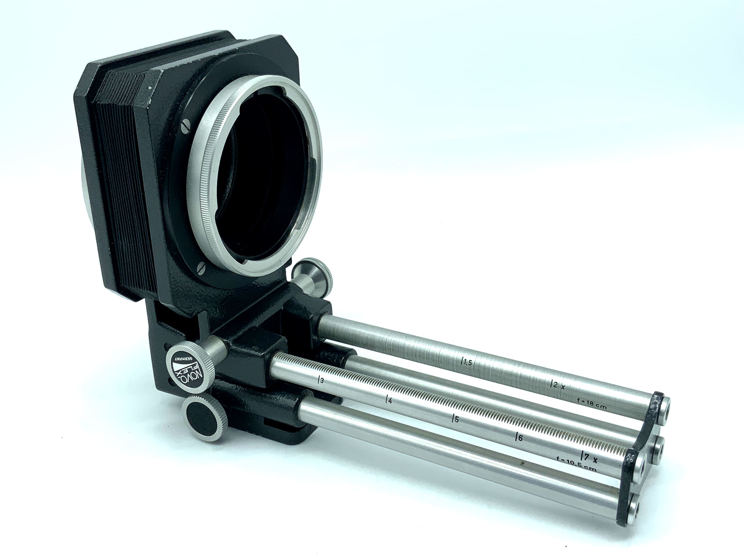 Novoflex 6x6 Balgengerät Bellows Makrobalgen (Pentacon Six)