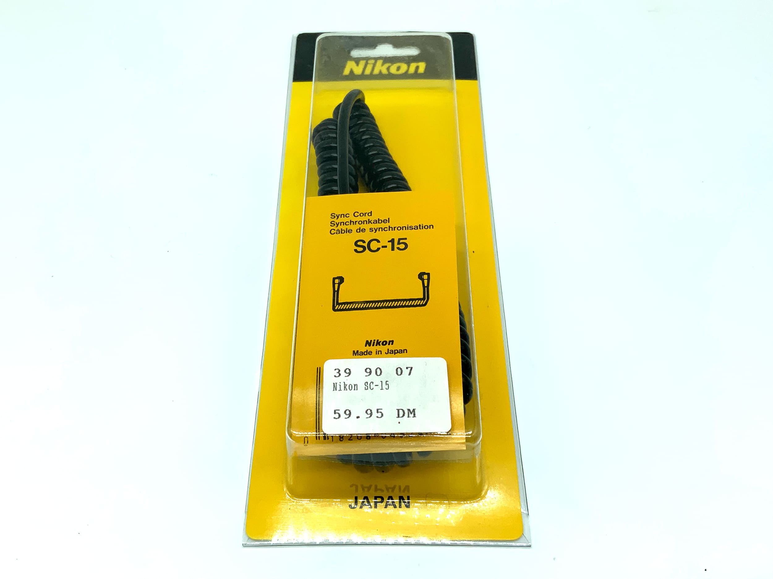 Nikon Synchronkabel SC-15 Blitzkabel für AS-15 SB-29 SB-800 SB-900 SB-910