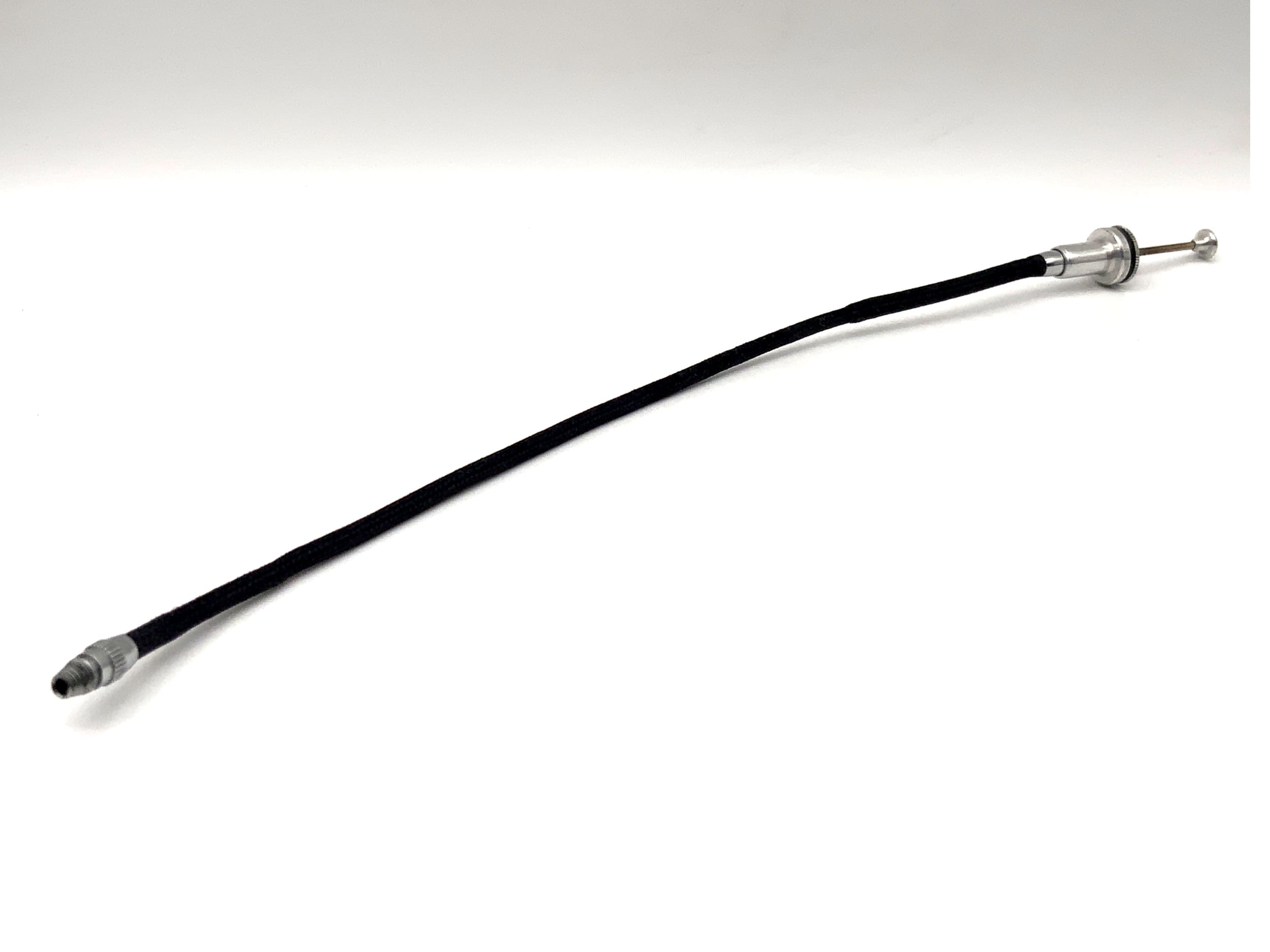 Drahtauslöser schwarz ca.22-23cm mit Feststeller Fernauslöser cable release