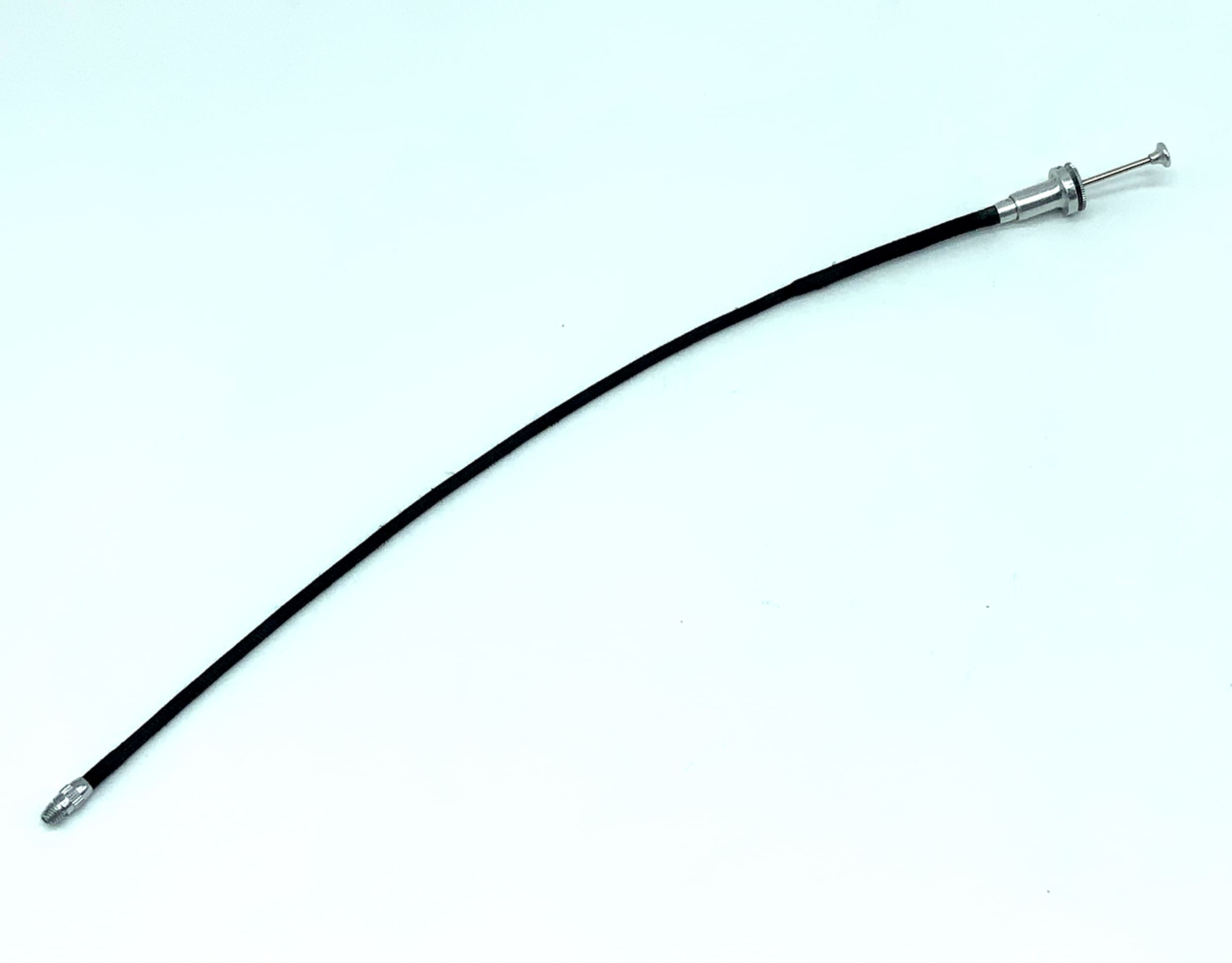 Drahtauslöser schwarz ca.25cm mit Feststeller Fernauslöser cable release
