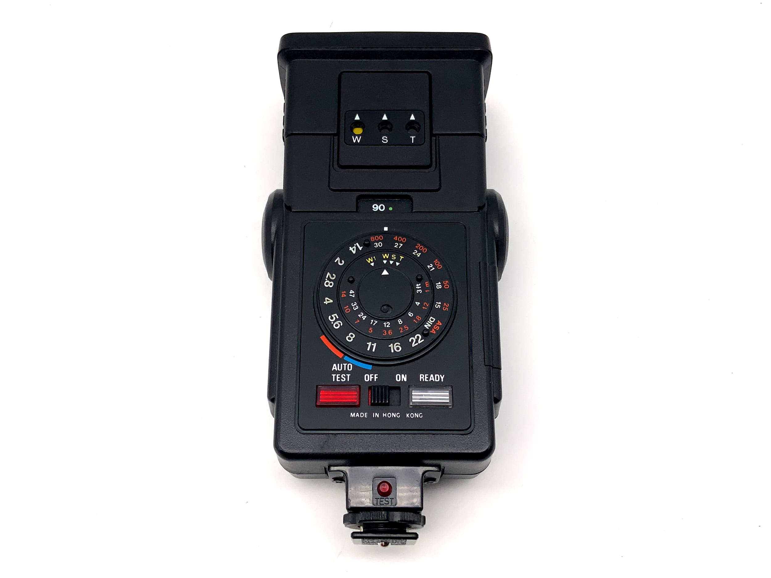 Hanimex TZ1 Blitzgerät Mittelkontakt universal Kamera Blitz Aufsteckblitz Flash