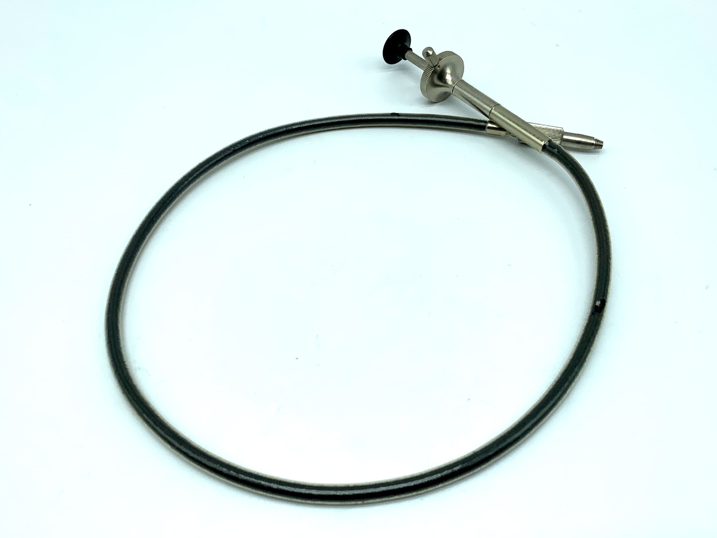 Drahtauslöser grau ca.50cm mit Feststeller Fernauslöser cable release