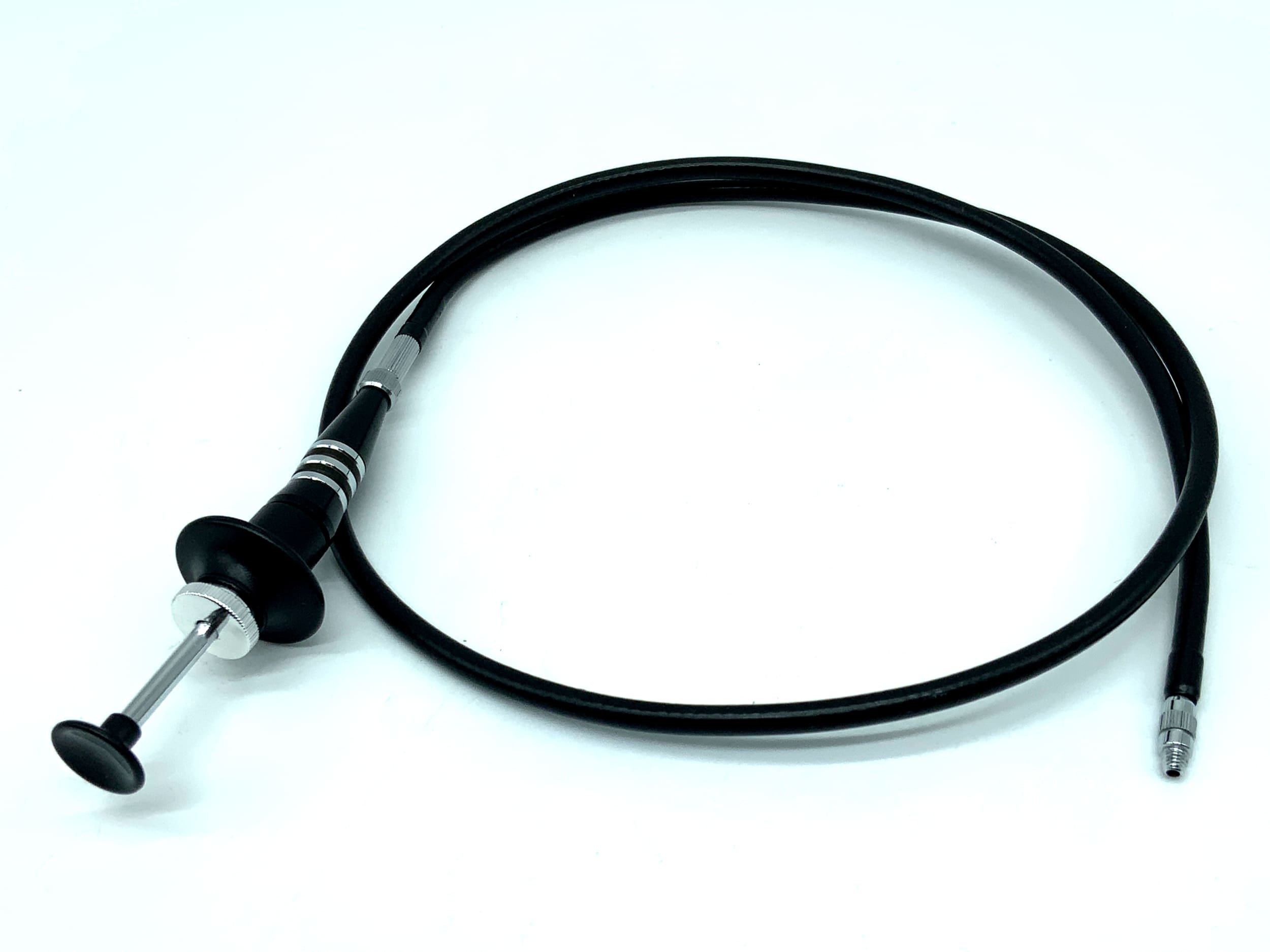 Linhof Drahtauslöser schwarz ca.80cm mit Feststeller Fernauslöser cable release