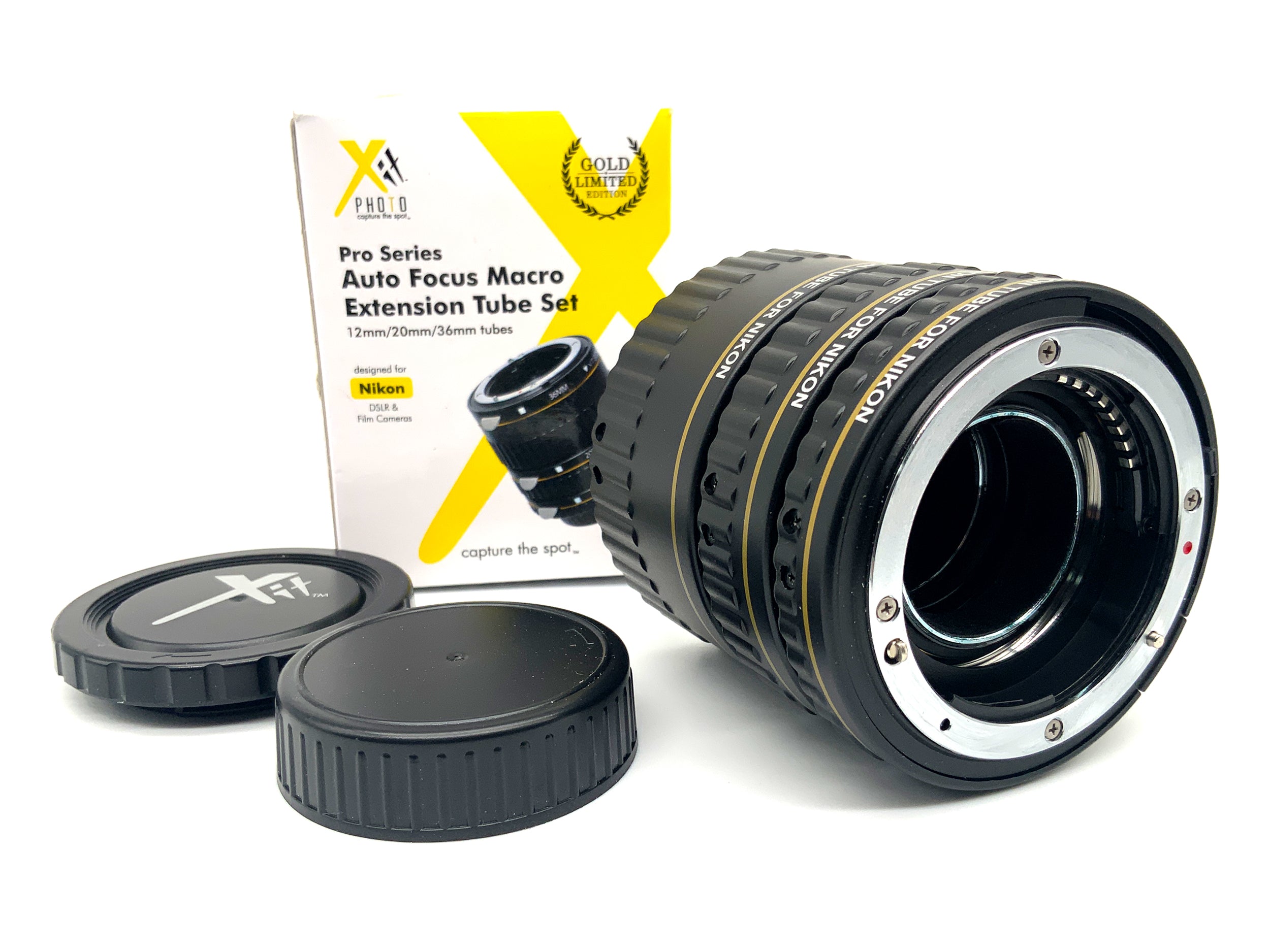 Panagor Automatic Extension Tube Set Zwischenring 11mm+18mm+36mm in OVP(Nikon F)