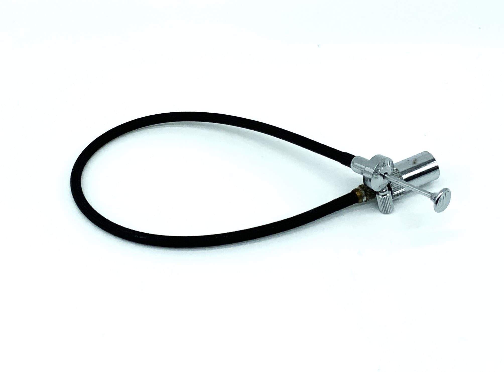 Prontor AGC Drahtauslöser schwarz ca.25cm mit Feststeller für Leica Glocke