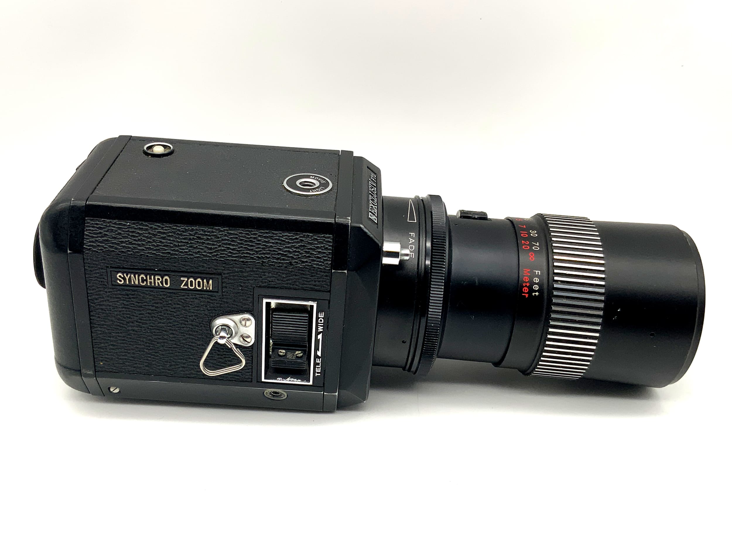 Nalcom Exclusiv FTL Synchro Zoom Filmkamera mit Shinkor 8x F:1.8 f=8-64 Super 8