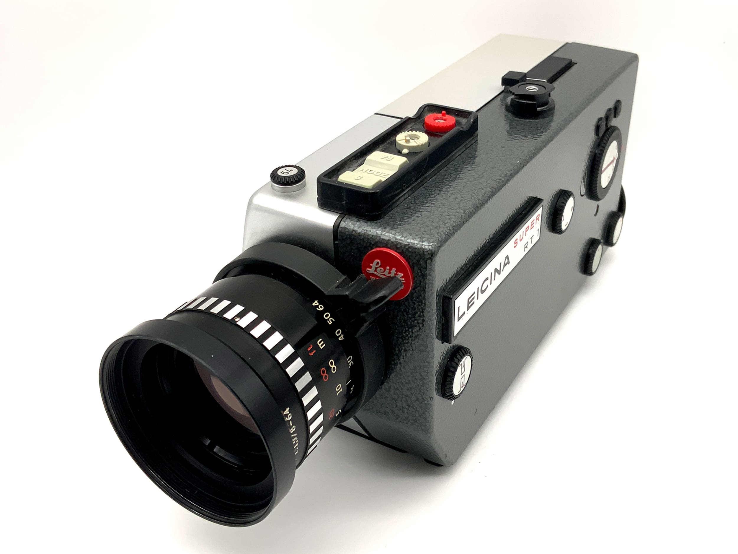 Leitz Leicina Super RT1 Filmkamera mit Vario 1:1.9/8-64 Super 8 Schmalfilm