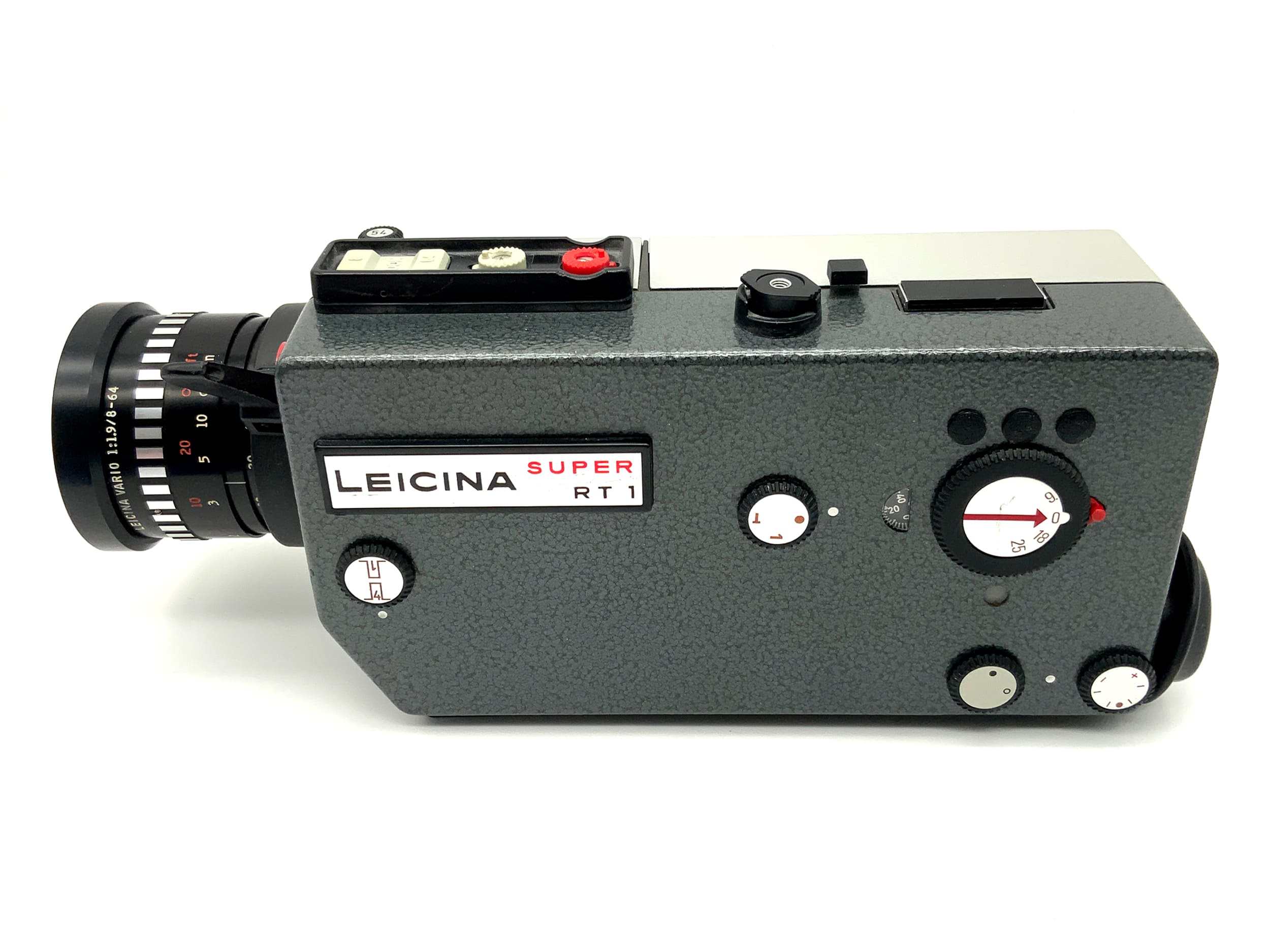 Leitz Leicina Super RT1 Filmkamera mit Vario 1:1.9/8-64 Super 8 Schmalfilm