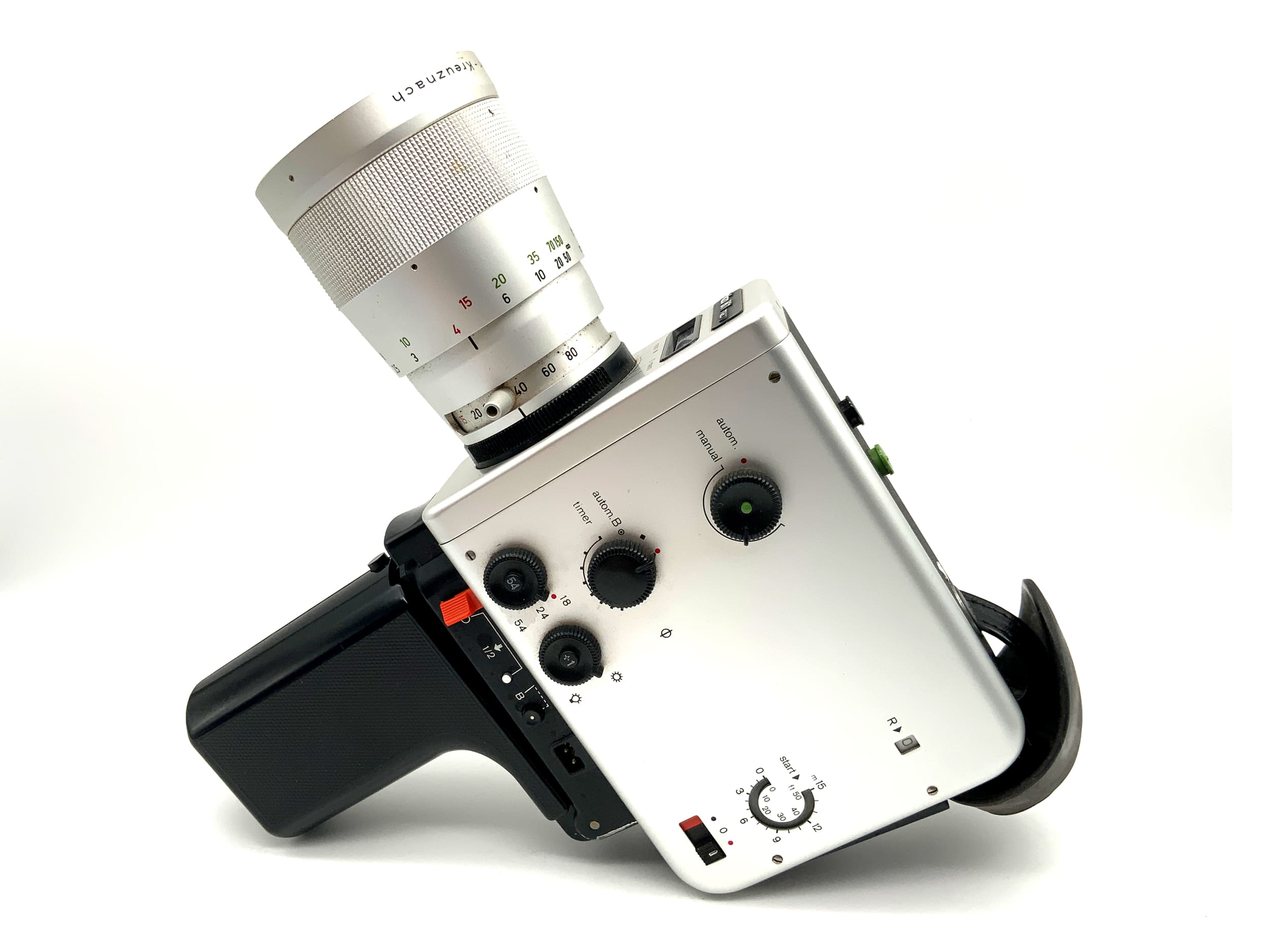 Braun Nizo 801 macro Filmkamera mit Macro Variogon 1.8/7-80 Super 8 Schmalfilm