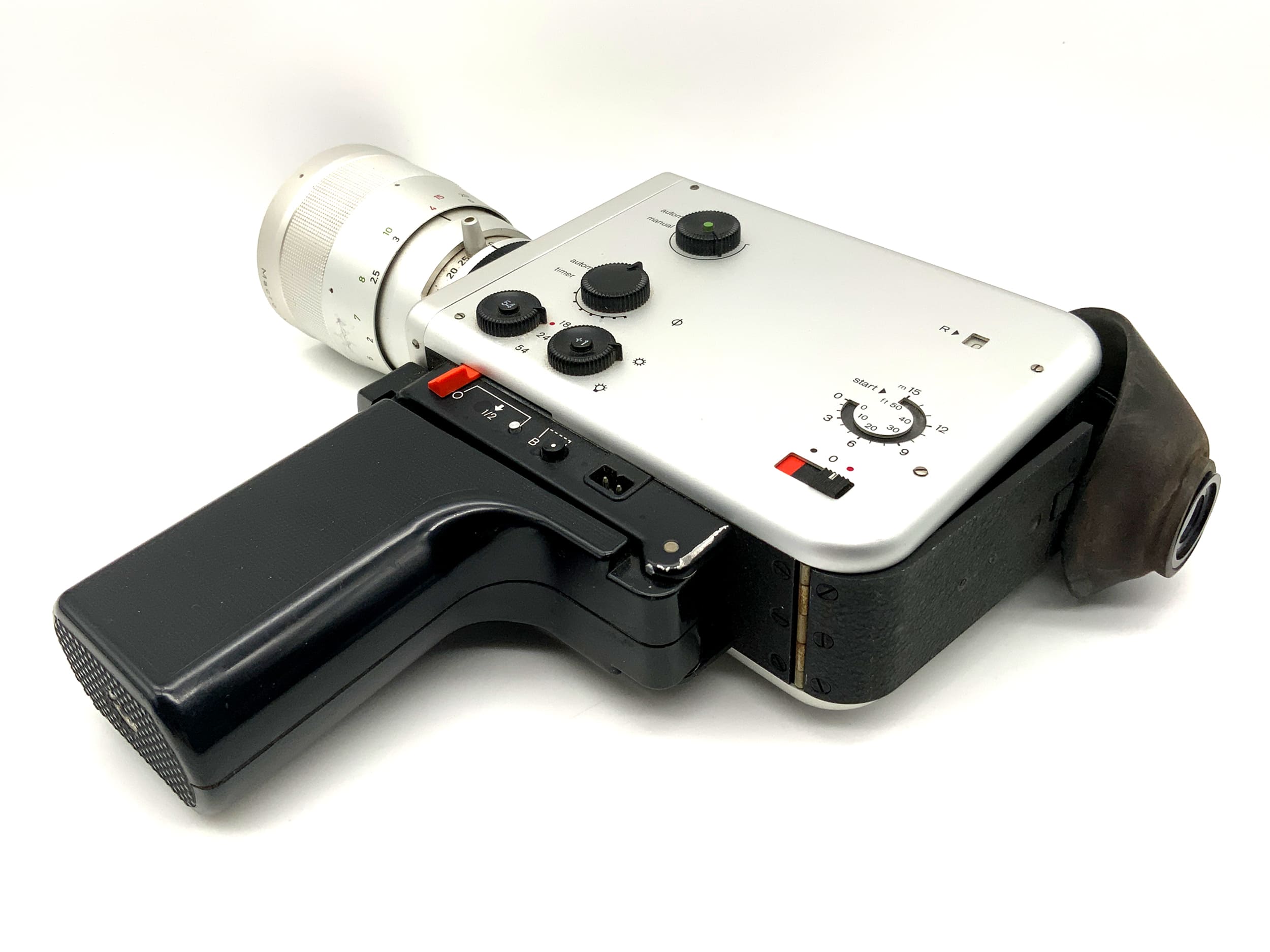 Braun Nizo 801 macro Filmkamera mit Macro Variogon 1.8/7-80 Super 8 Schmalfilm