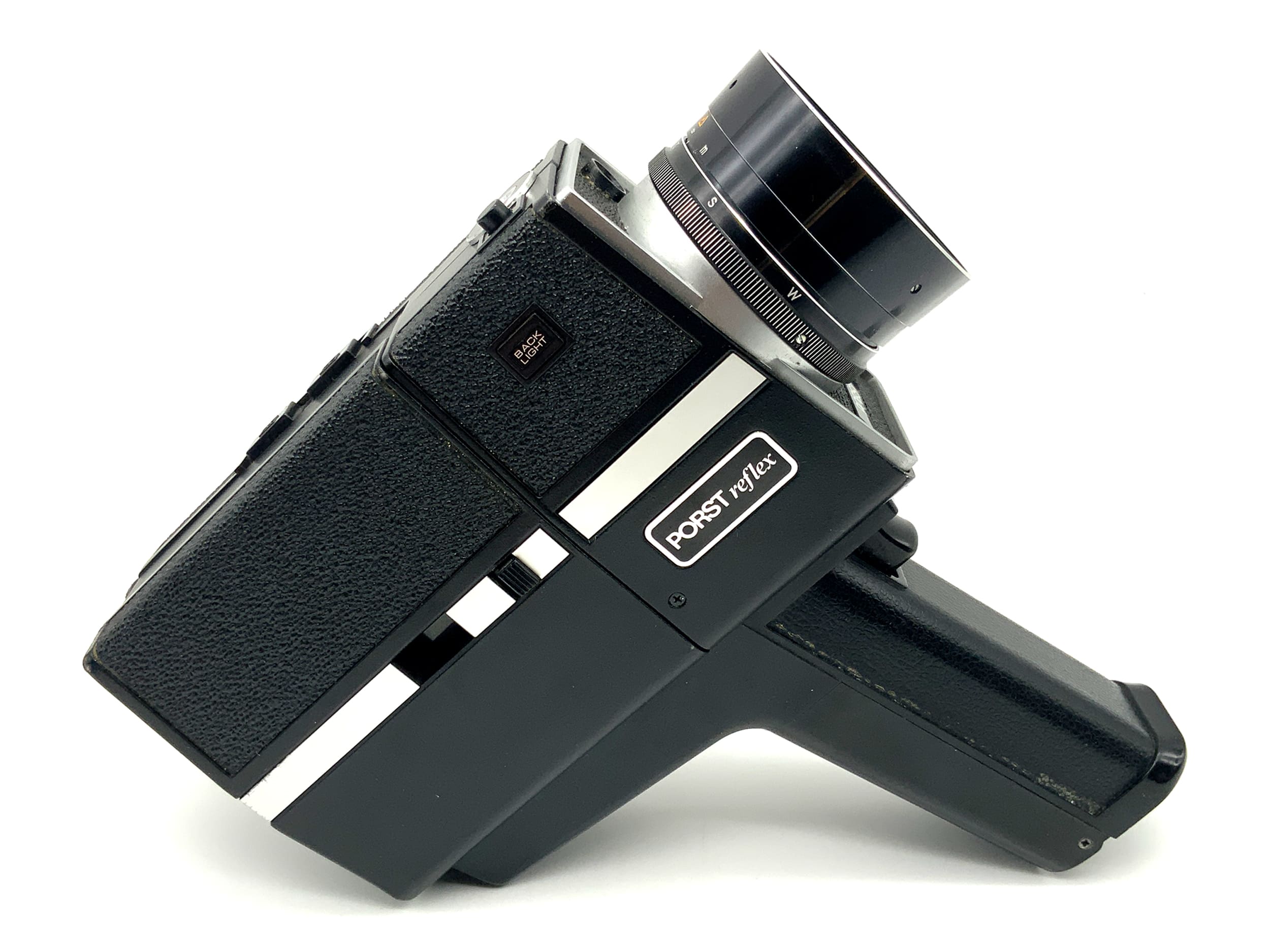 Porst reflex XL423 Filmkamera mit Porst Lens F1.1 f=9-22.5mm Super 8 Schmalfilm