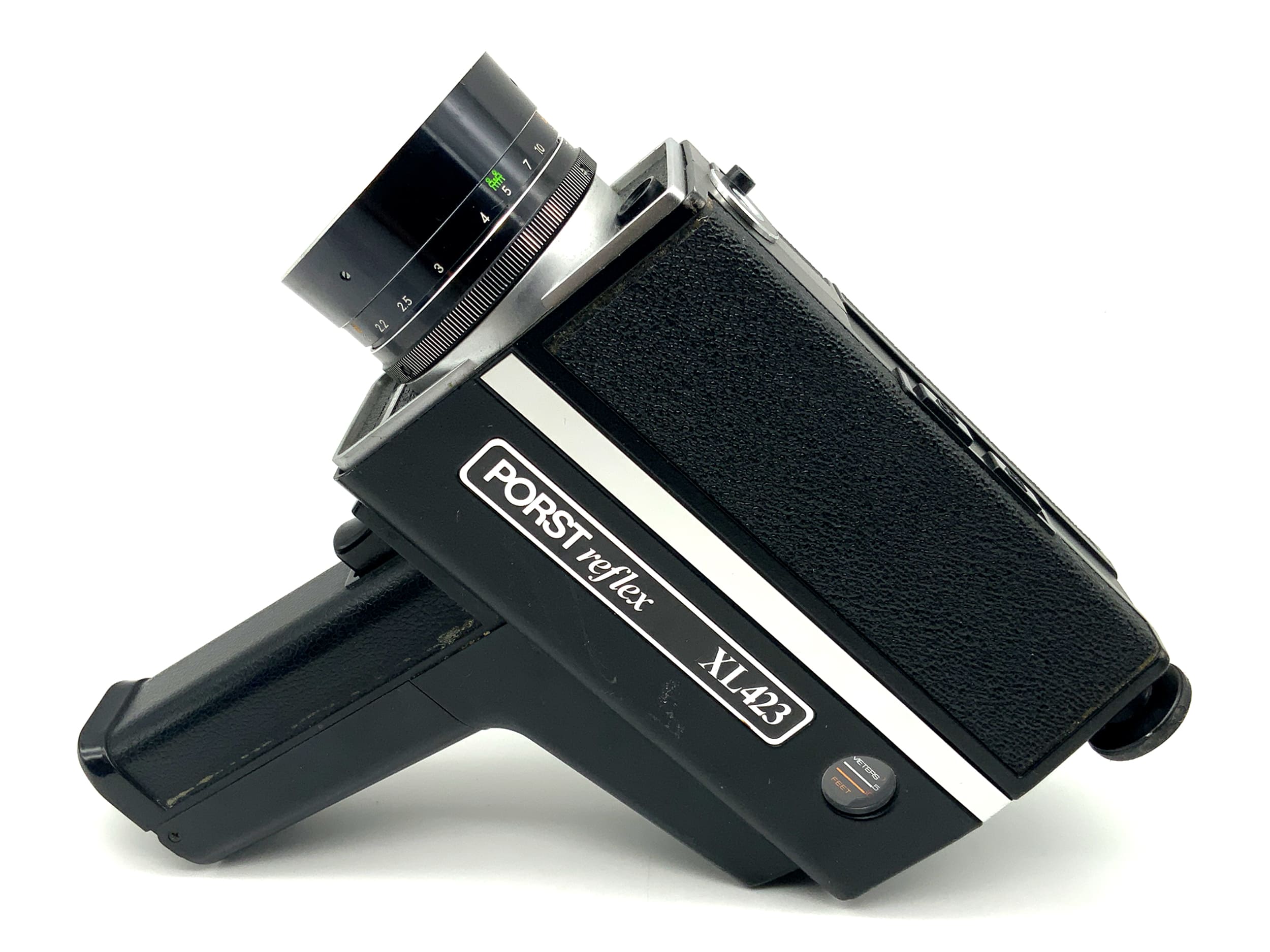 Porst reflex XL423 Filmkamera mit Porst Lens F1.1 f=9-22.5mm Super 8 Schmalfilm