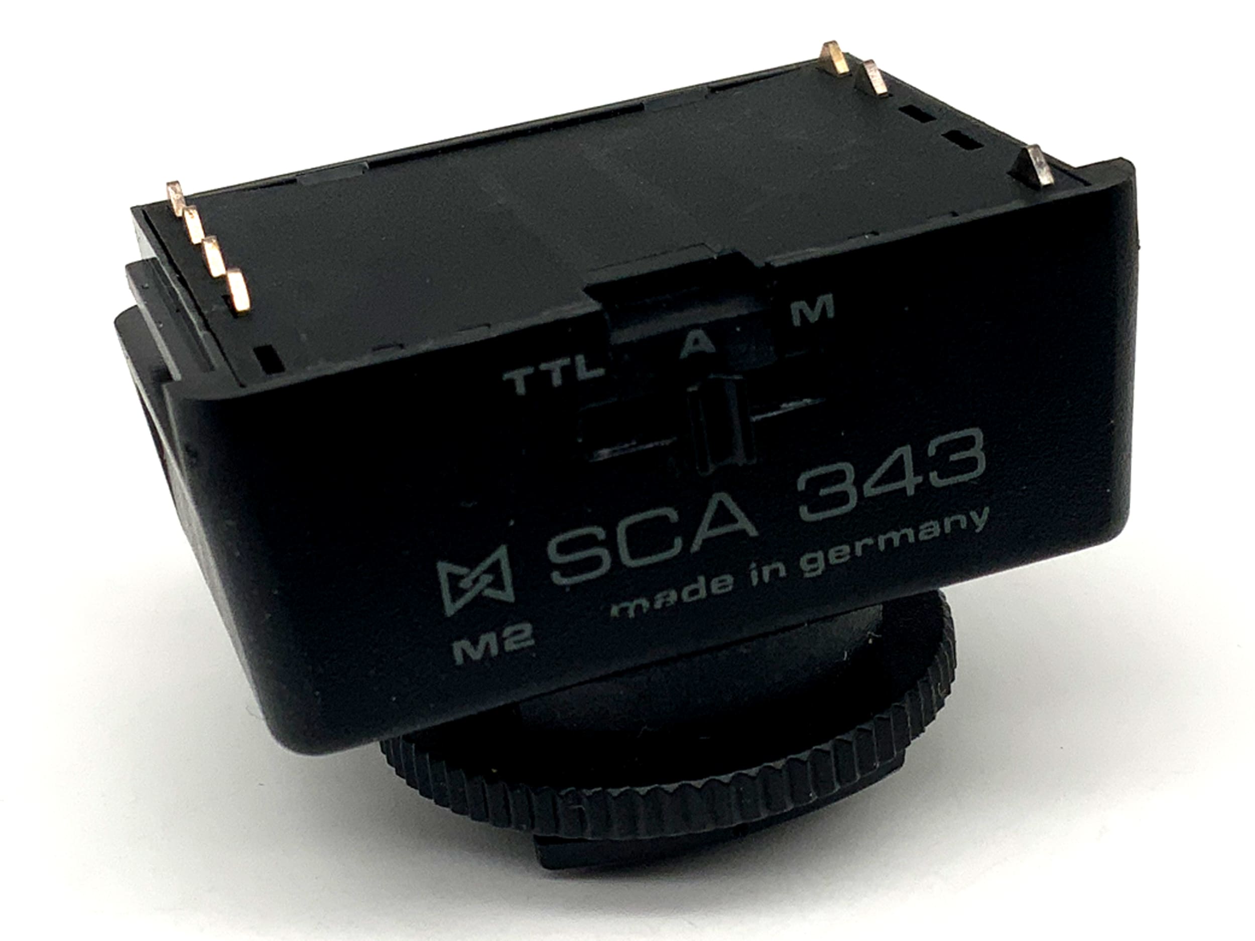 Metz SCA 343 für Nikon Blitzadapter SCA 300 System TTL nicht für AF und F3
