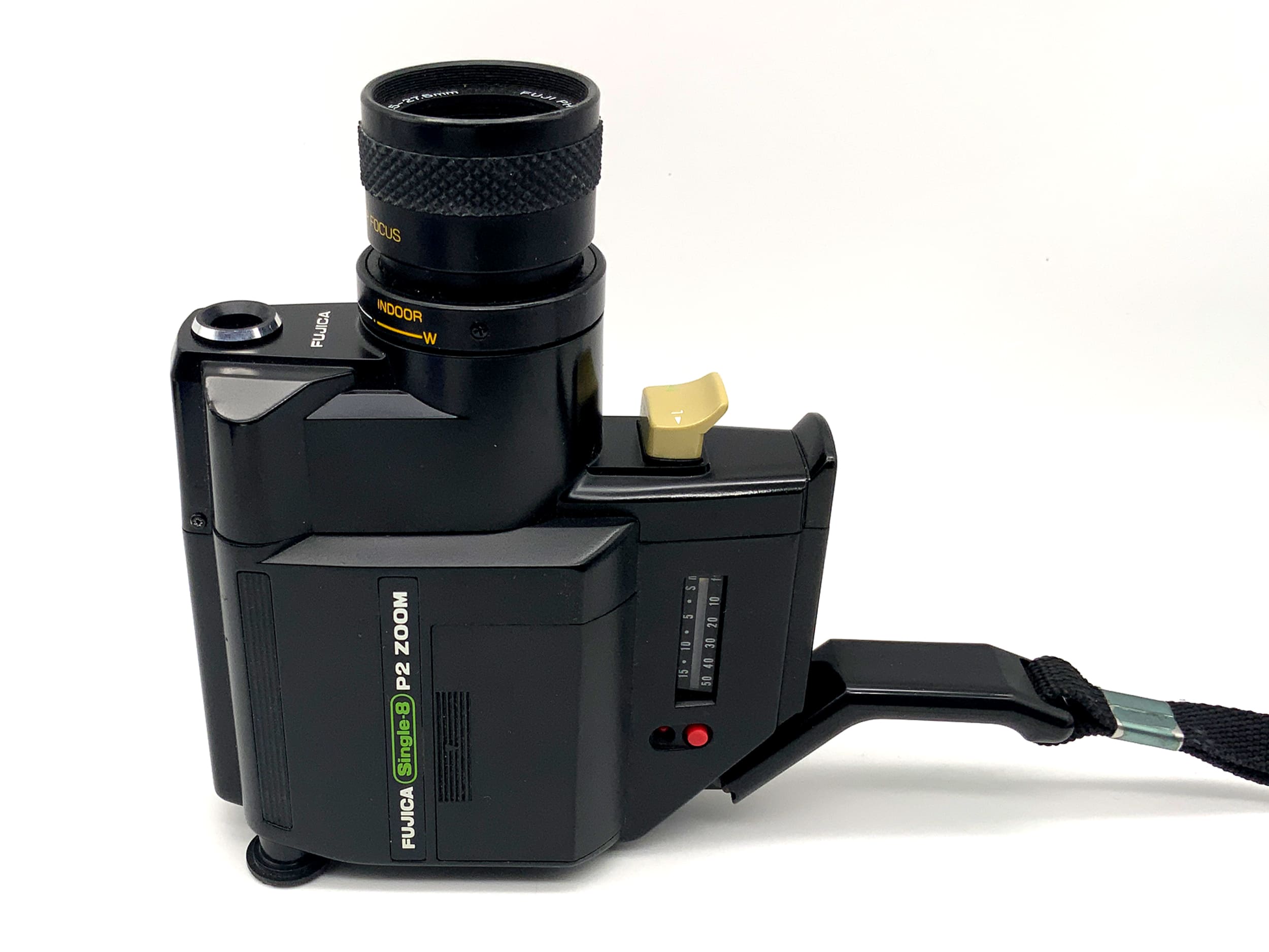 Fujica P2 Zoom Filmkamera mit Fujinon-Z 1:1.6 f=10.5-27.5mm Single 8 Schmalfilm