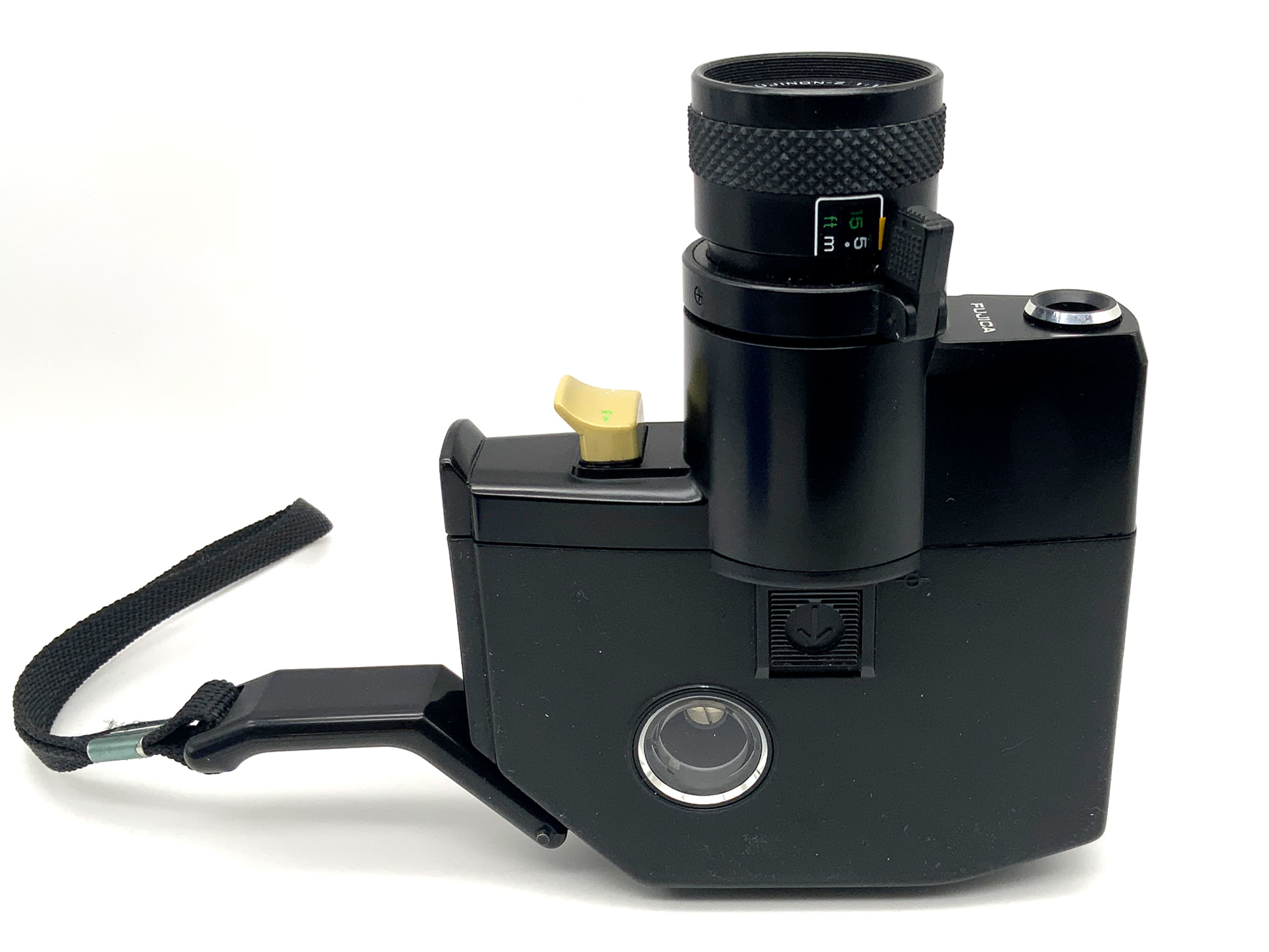 Fujica P2 Zoom Filmkamera mit Fujinon-Z 1:1.6 f=10.5-27.5mm Single 8 Schmalfilm